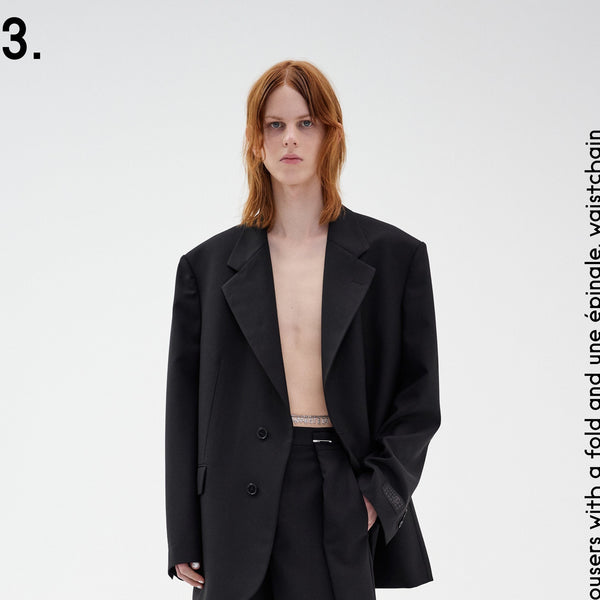 MM6 Resort 2024 - Feuille Luxury