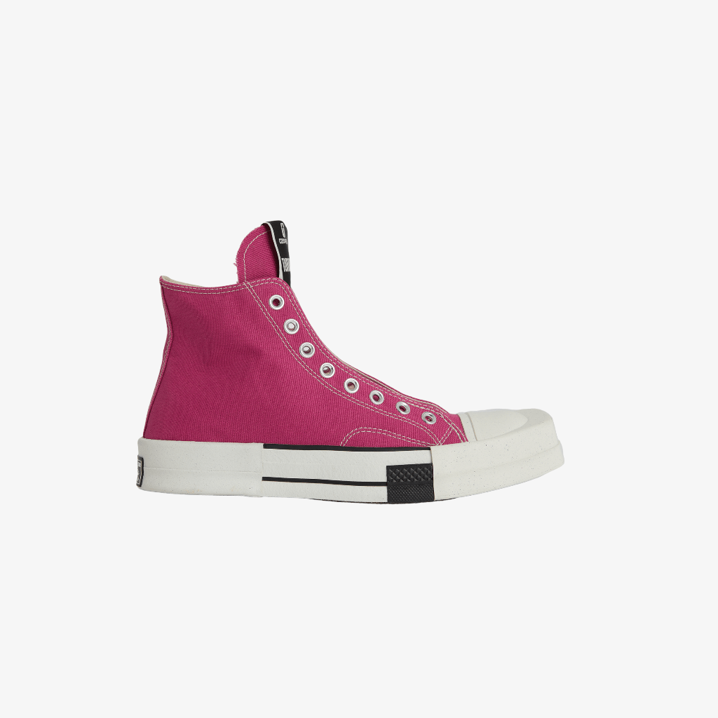 Rick Owens DRKSHDW Converse Turbodrk Laceless Sneakers Hot Pink - 6