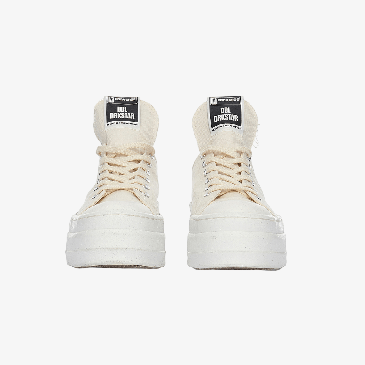 Rick Owens DRKSHDW Converse Dbl Drkstar Ox Sneakers Natural - 5