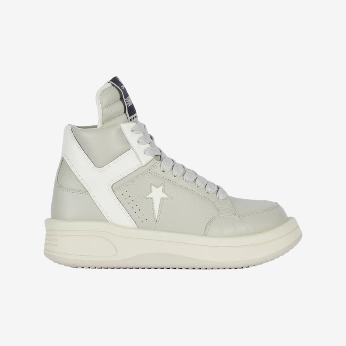 Rick Owens DRKSHDW Converse Turbowpn Oyster Sneakers Oyster/White - 2
