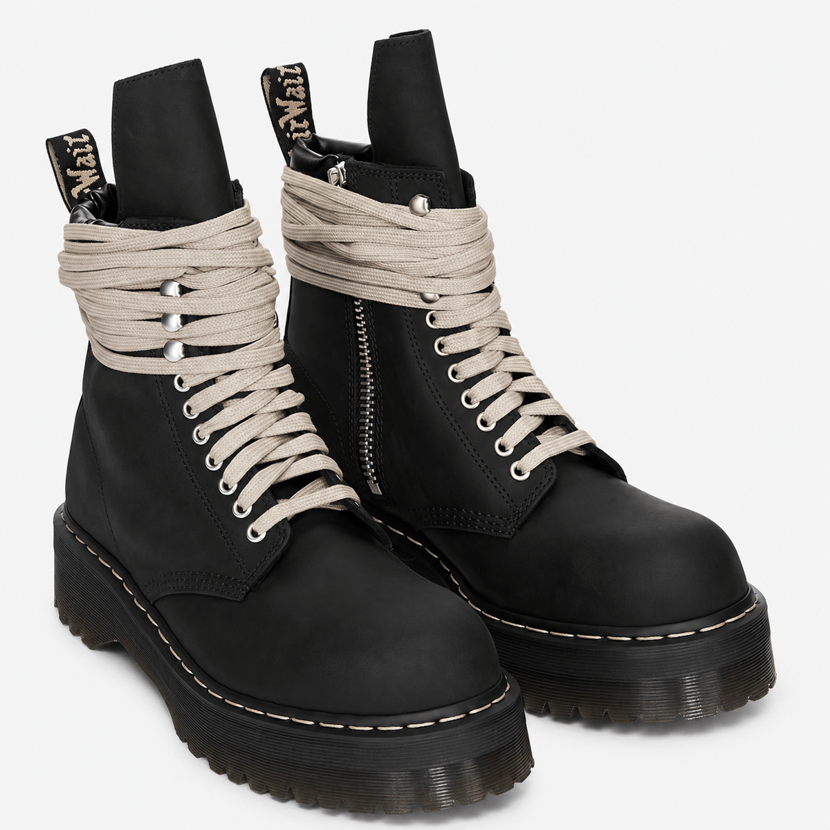 Dr. Martens Quad Sole Steel Toe Boots