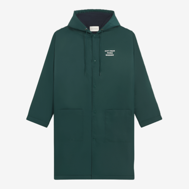 Drôle de Monsieur La Parka Slogan Dark Green - 5