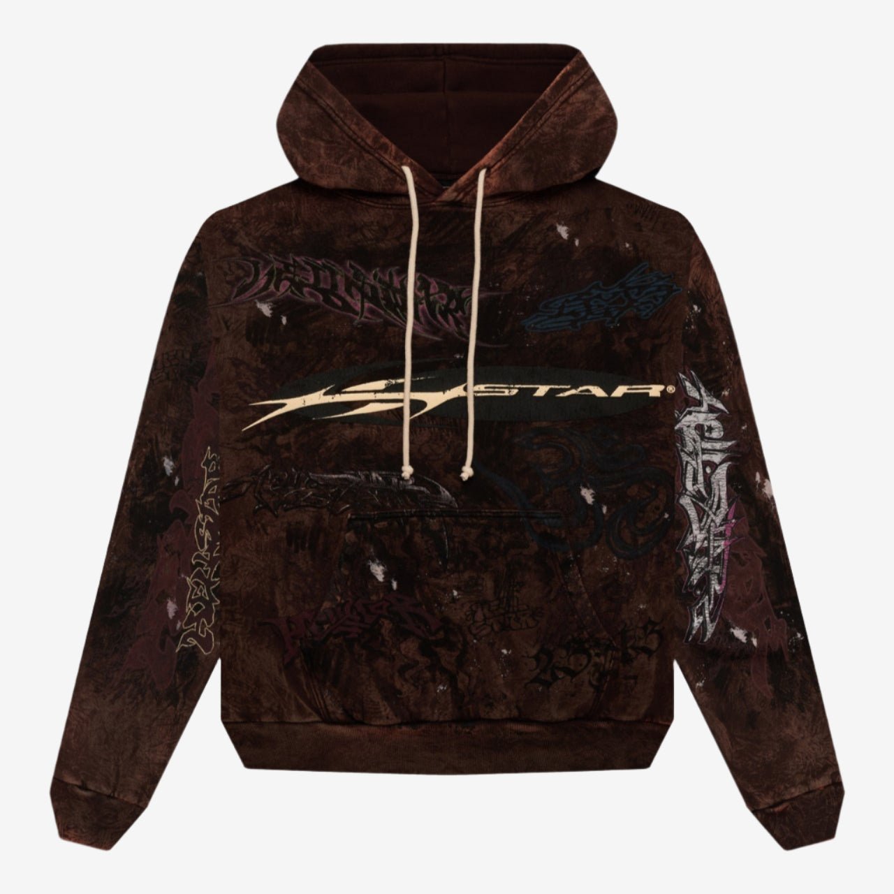HELLSTAR Hellstar Hoody Brown - 1