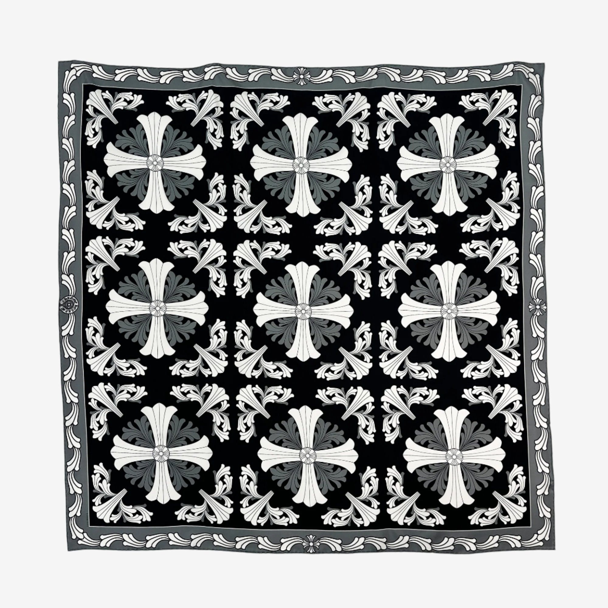 Photo of Chrome Hearts Chrome Hearts Silk Scarf - 2