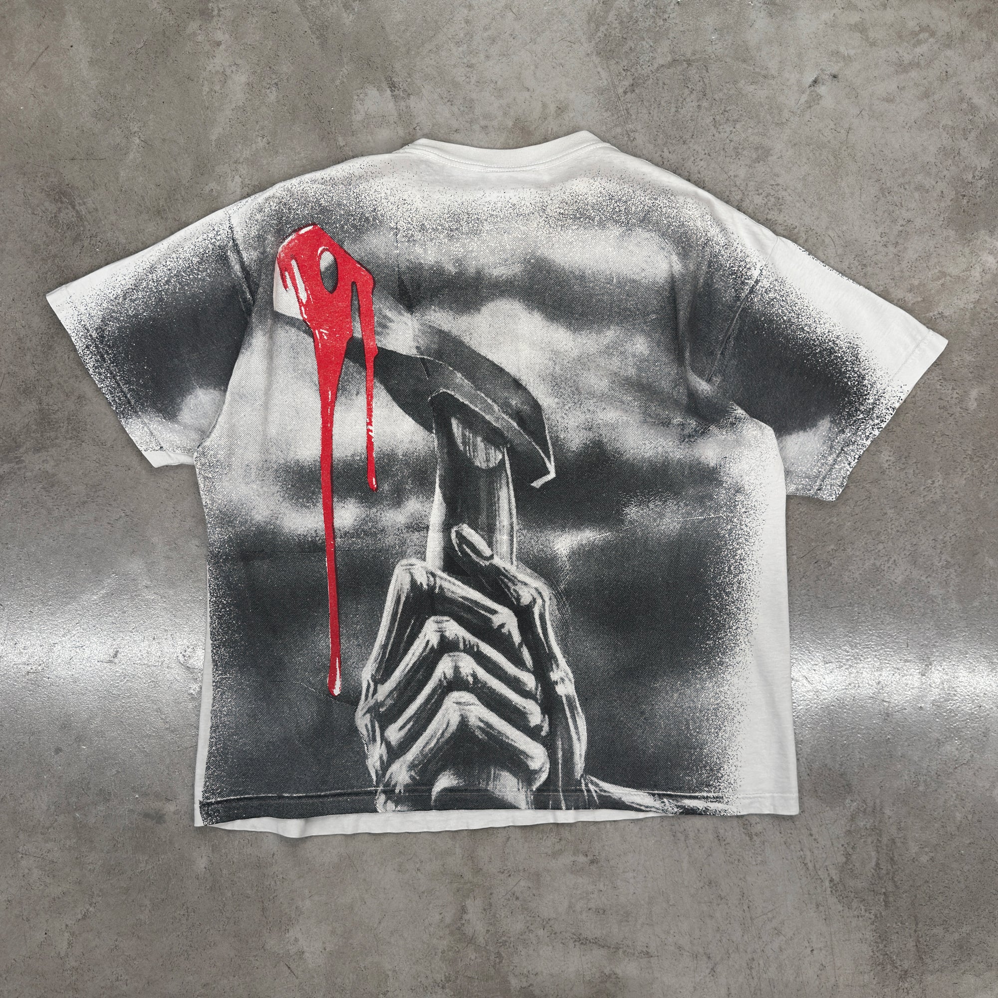 Earthling VIP Iron Maiden Vintage T-Shirt White - 3