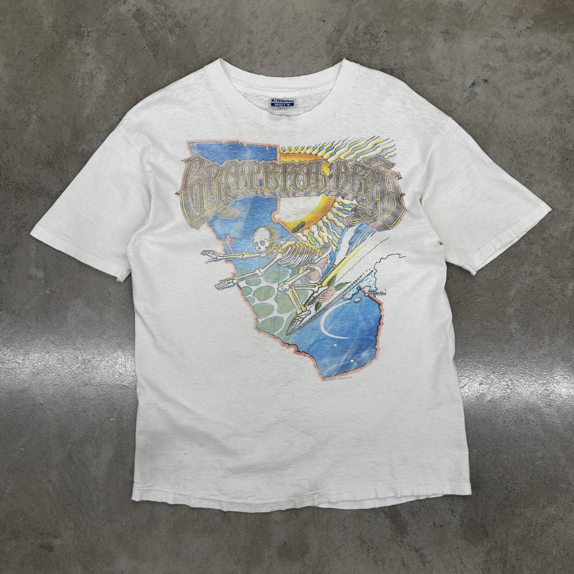 Earthling VIP Grateful Dead Vintage T-Shirt White - 1
