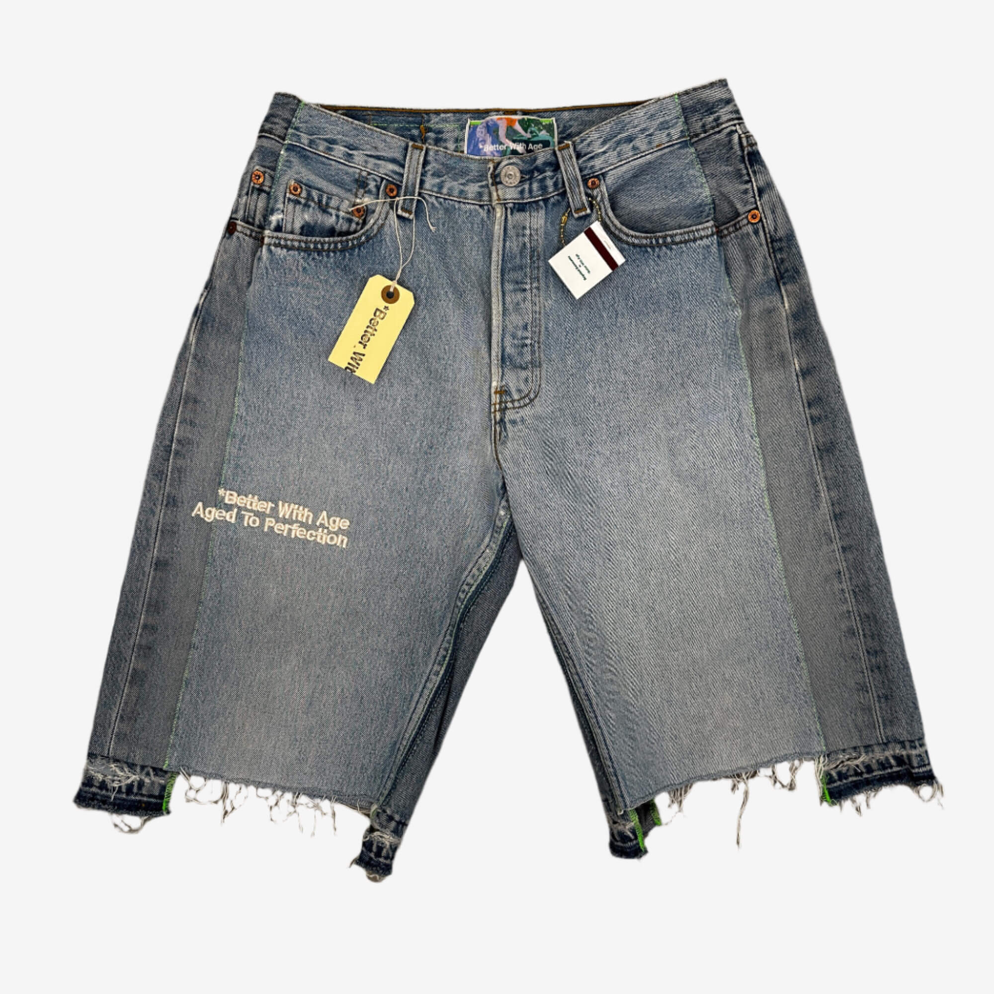 Photo of Better With Age Monroe Triple Wide Denim Shorts - 8