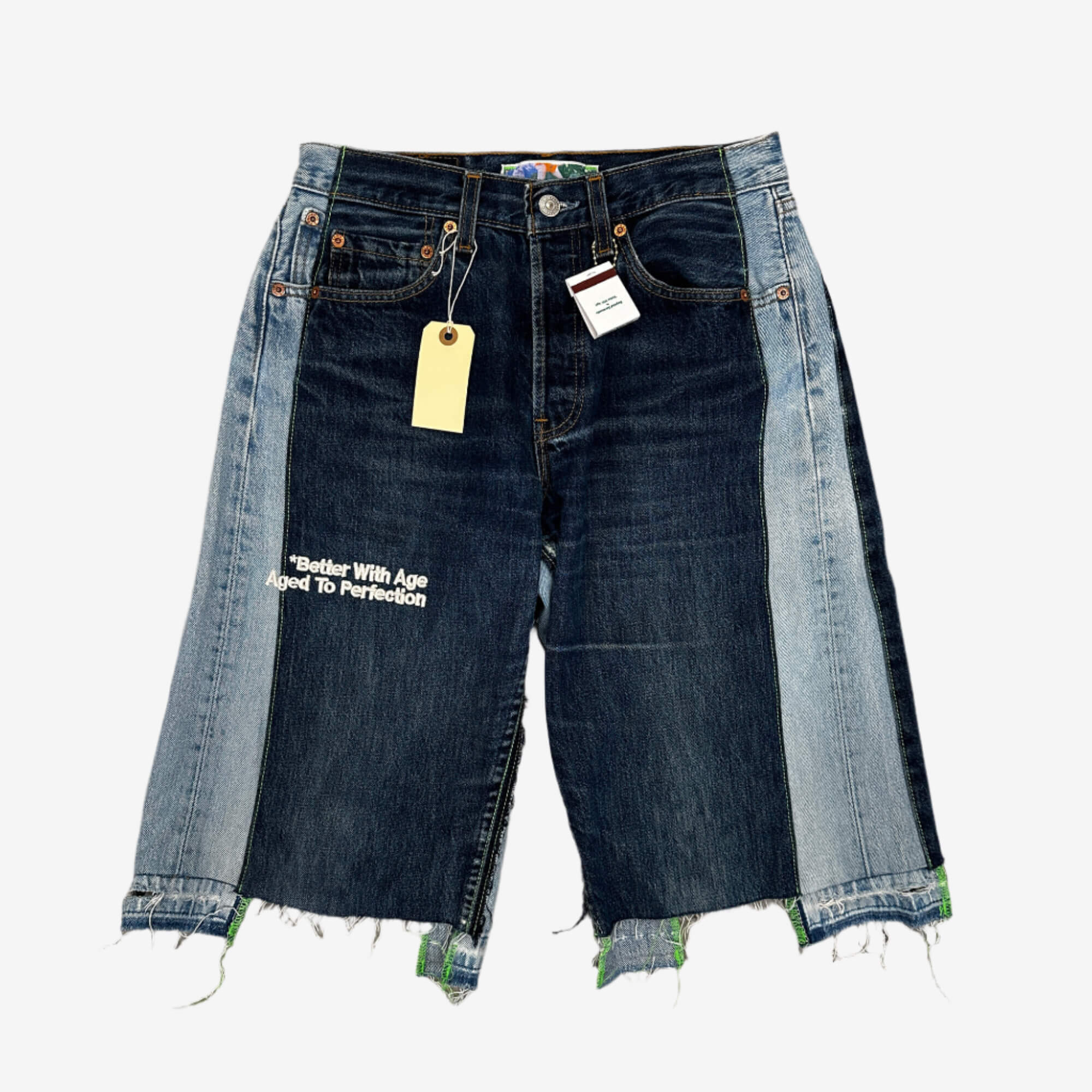 Photo of Better With Age Monroe Triple Wide Denim Shorts - 7