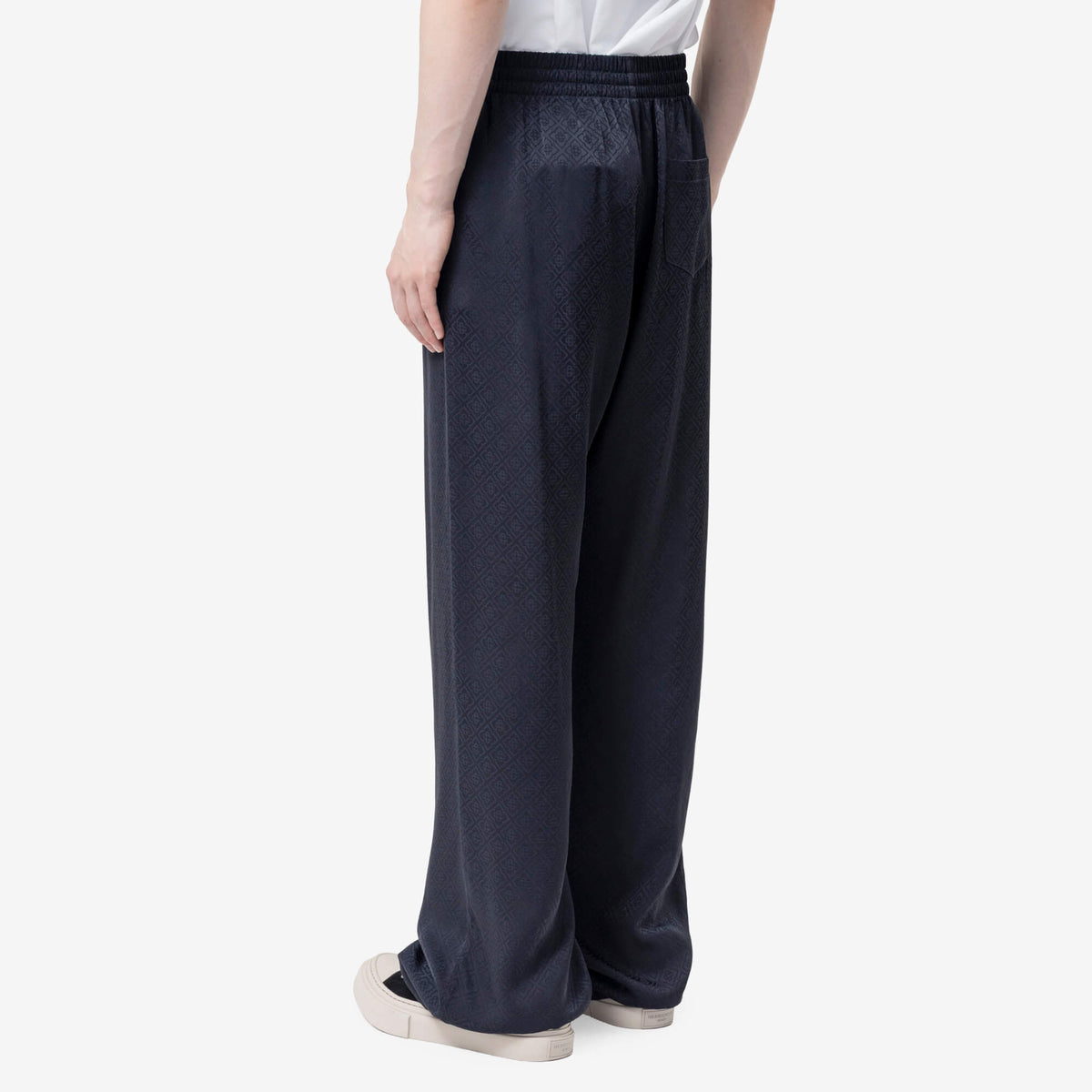 Viscose Monogram Trousers
