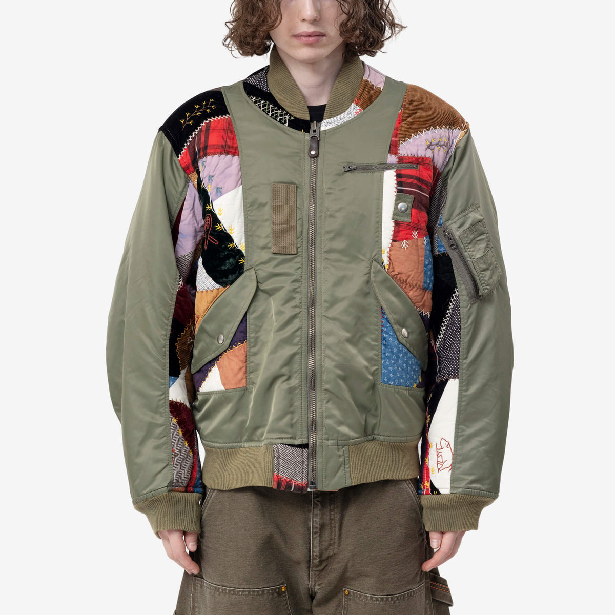 Quilt Bomber Jacket