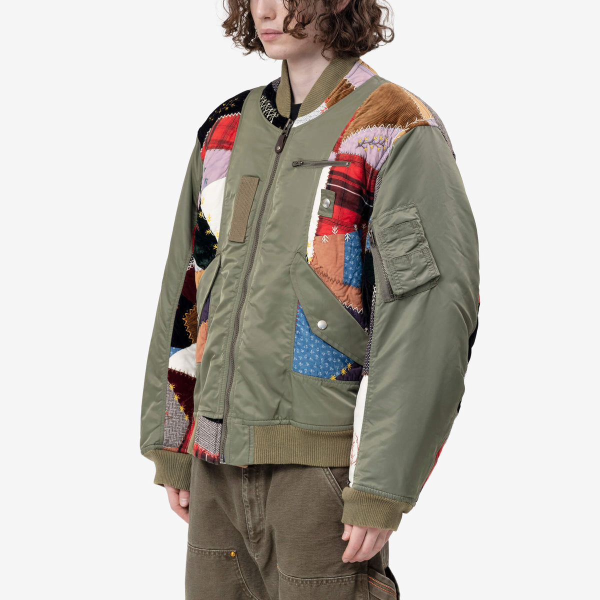 Quilt Bomber Jacket