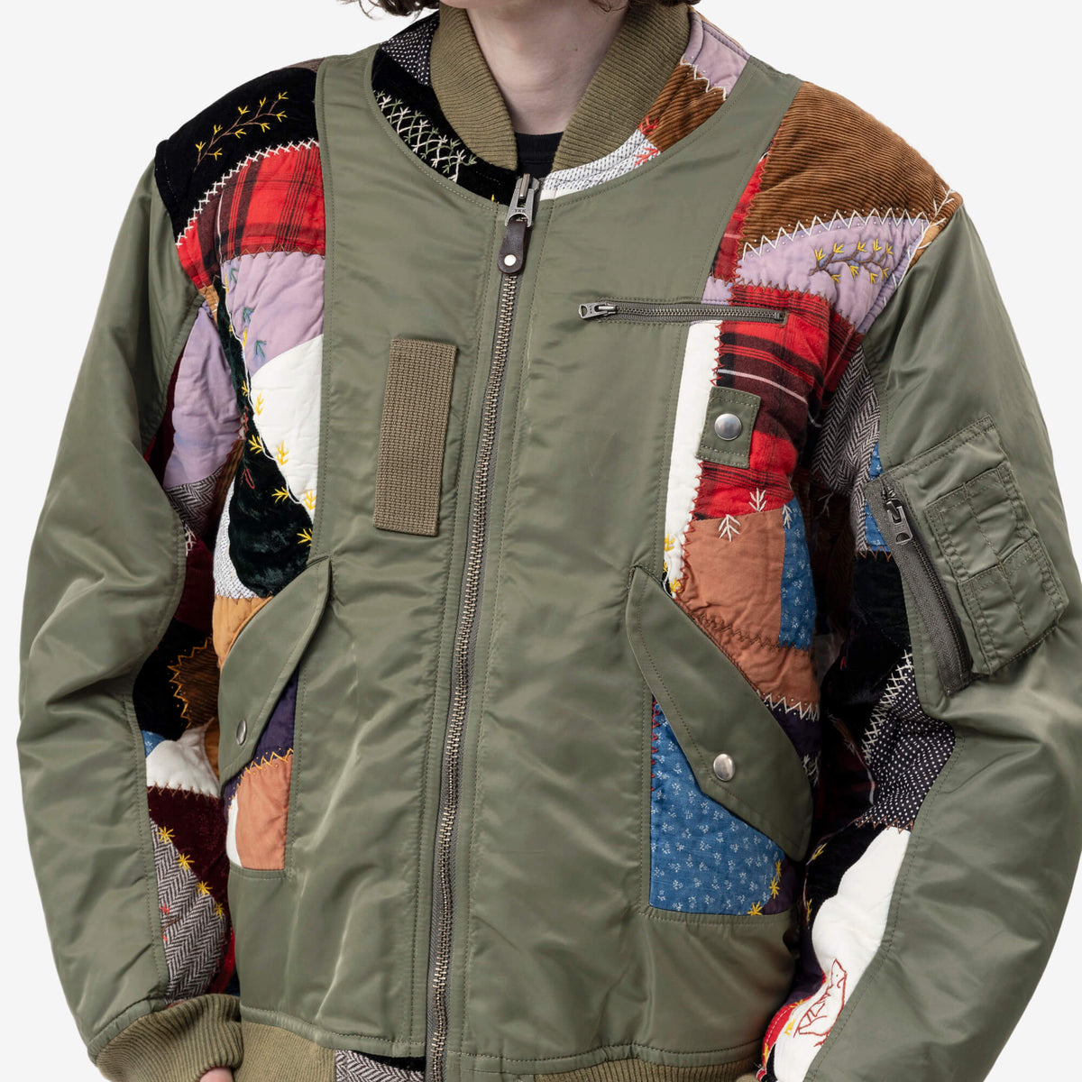 Quilt Bomber Jacket