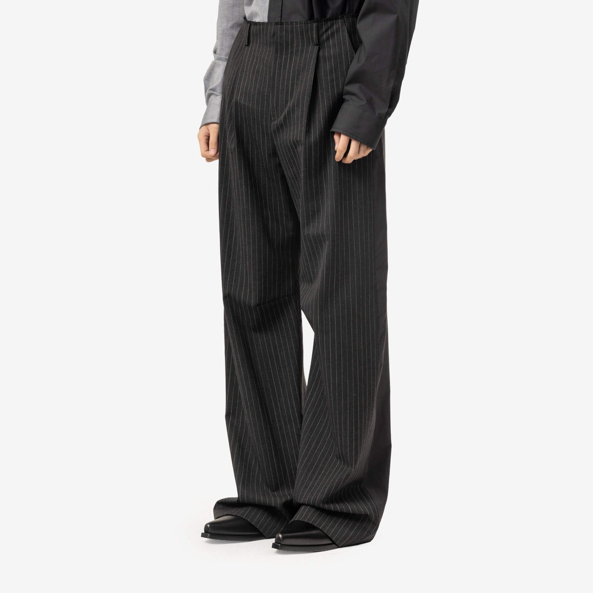 Two-Tone Tailored Trousers