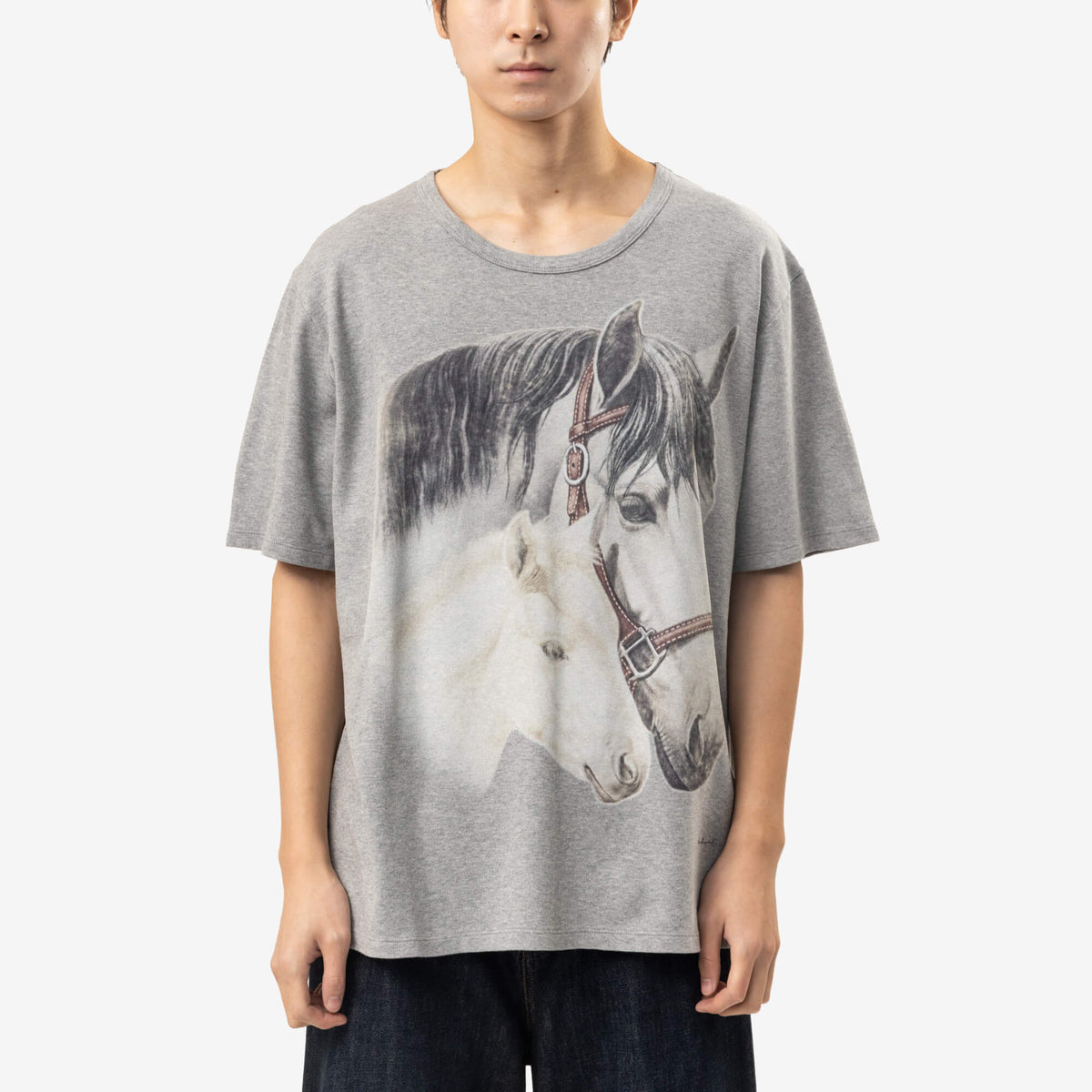 Horse Portrait Print T-Shirt