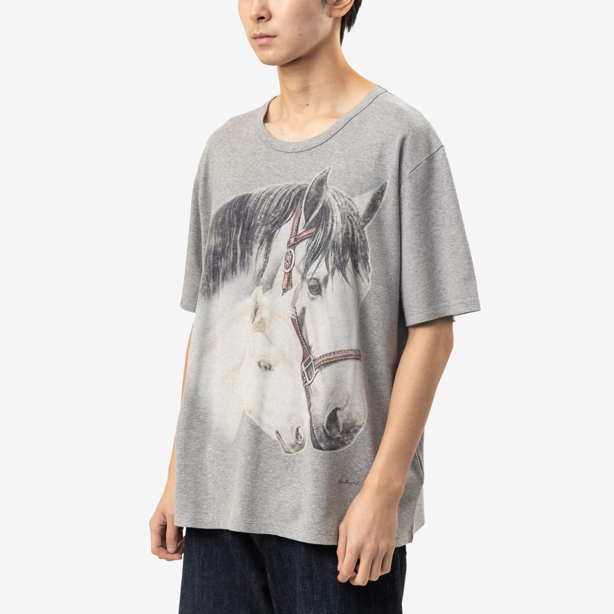 Horse Portrait Print T-Shirt