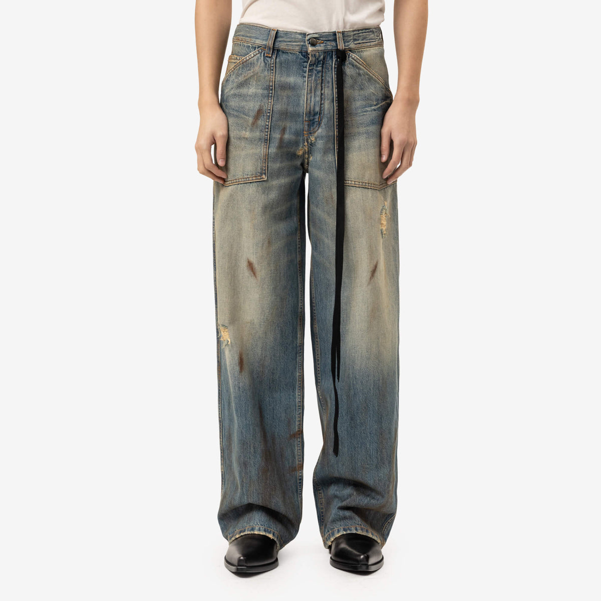 Jean workwear Kedar droit ample