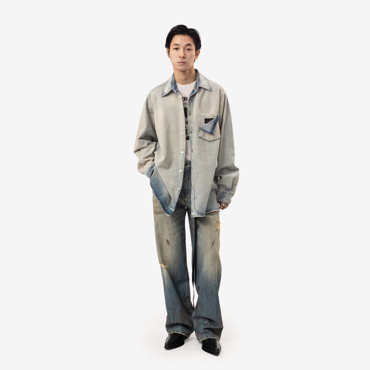 Chemise en denim Numeric Signature