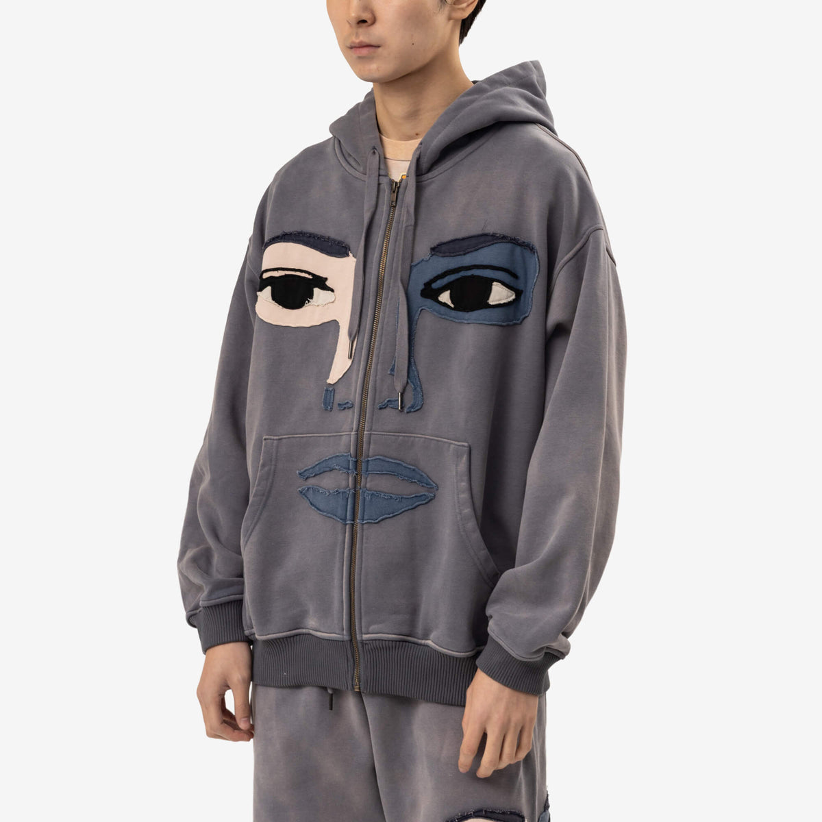 Sweat à capuche Face