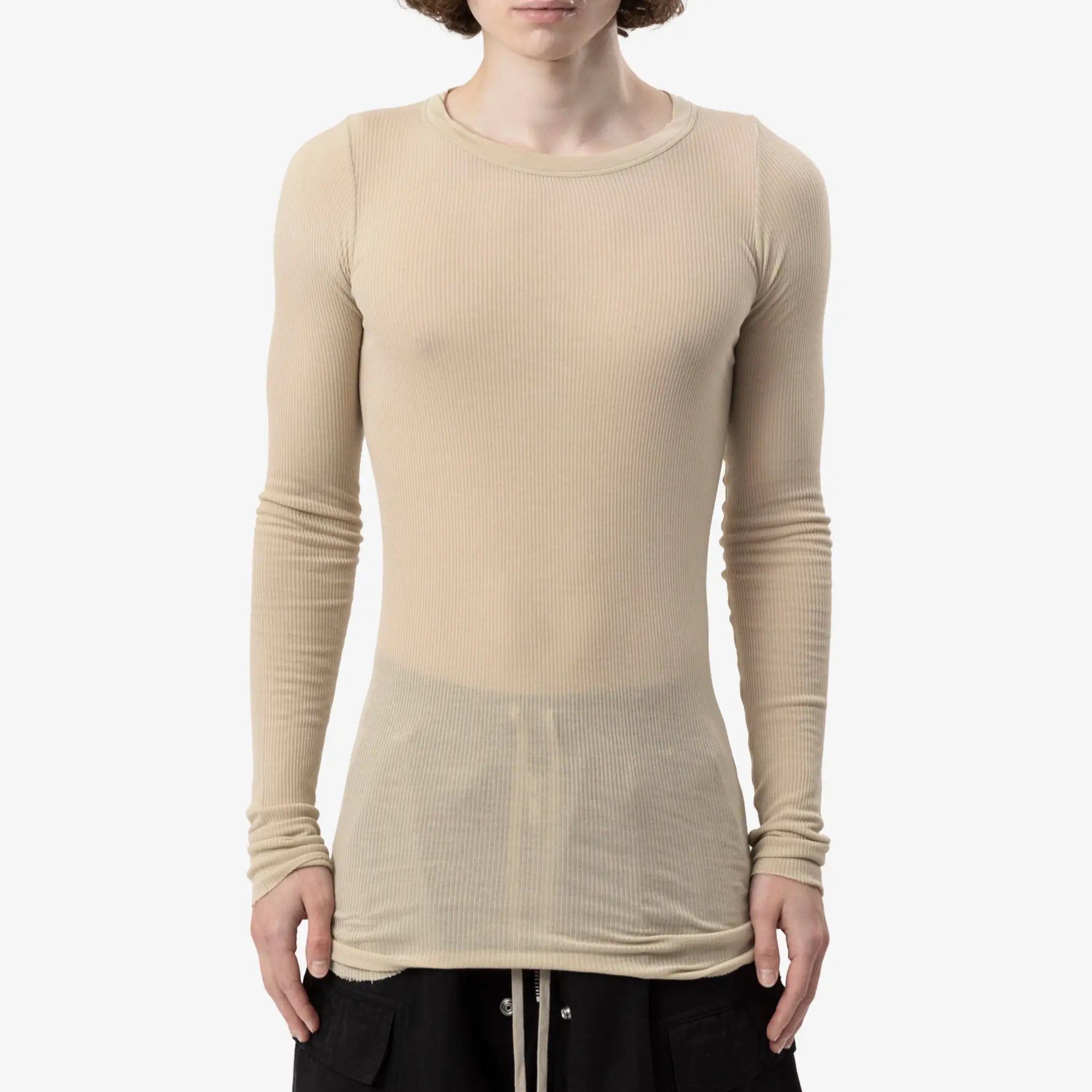 Rib Long Sleeve T-Shirt