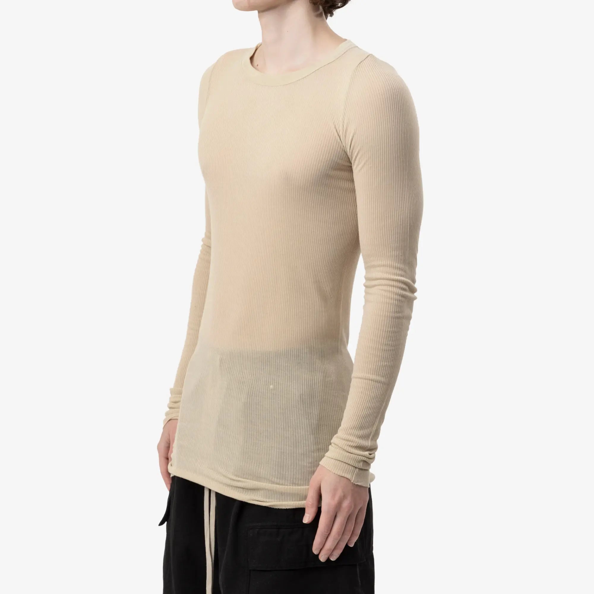 Rib Long Sleeve T-Shirt