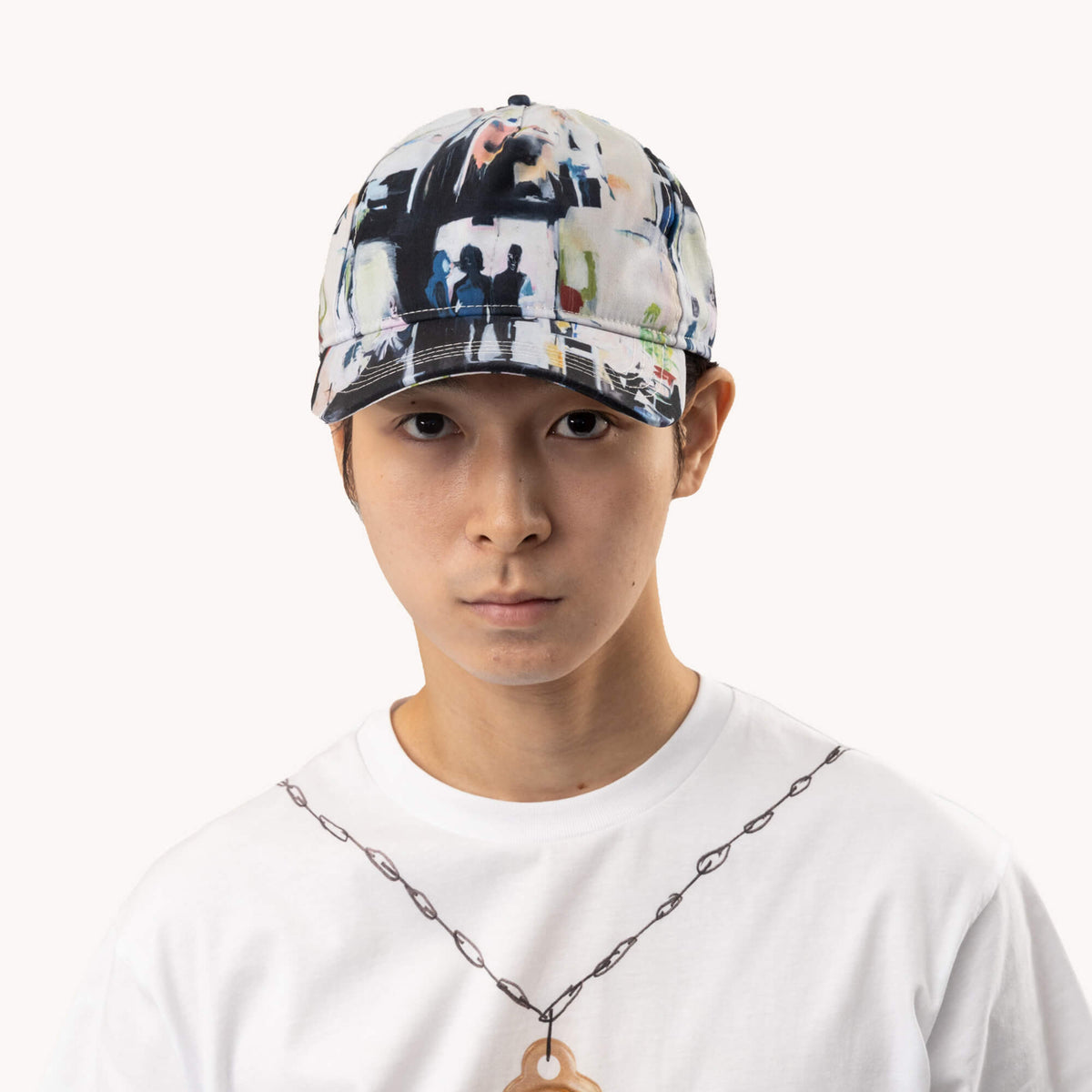 Casquette imprimée All Hands on Deck