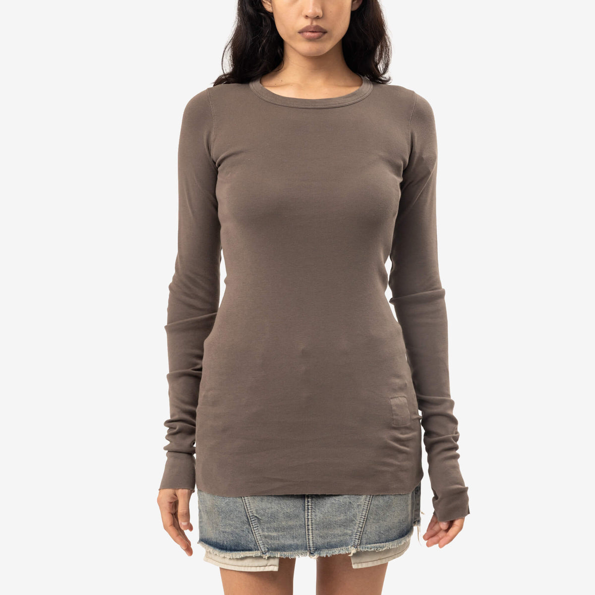 Womens Basic Long Sleeve T-Shirt