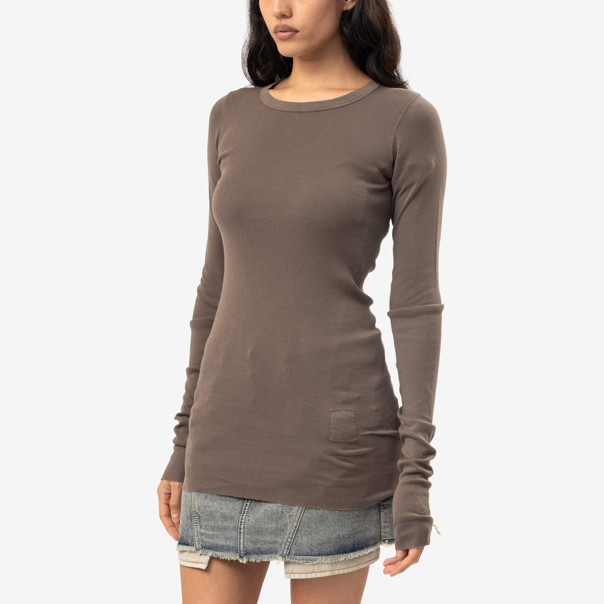 Womens Basic Long Sleeve T-Shirt