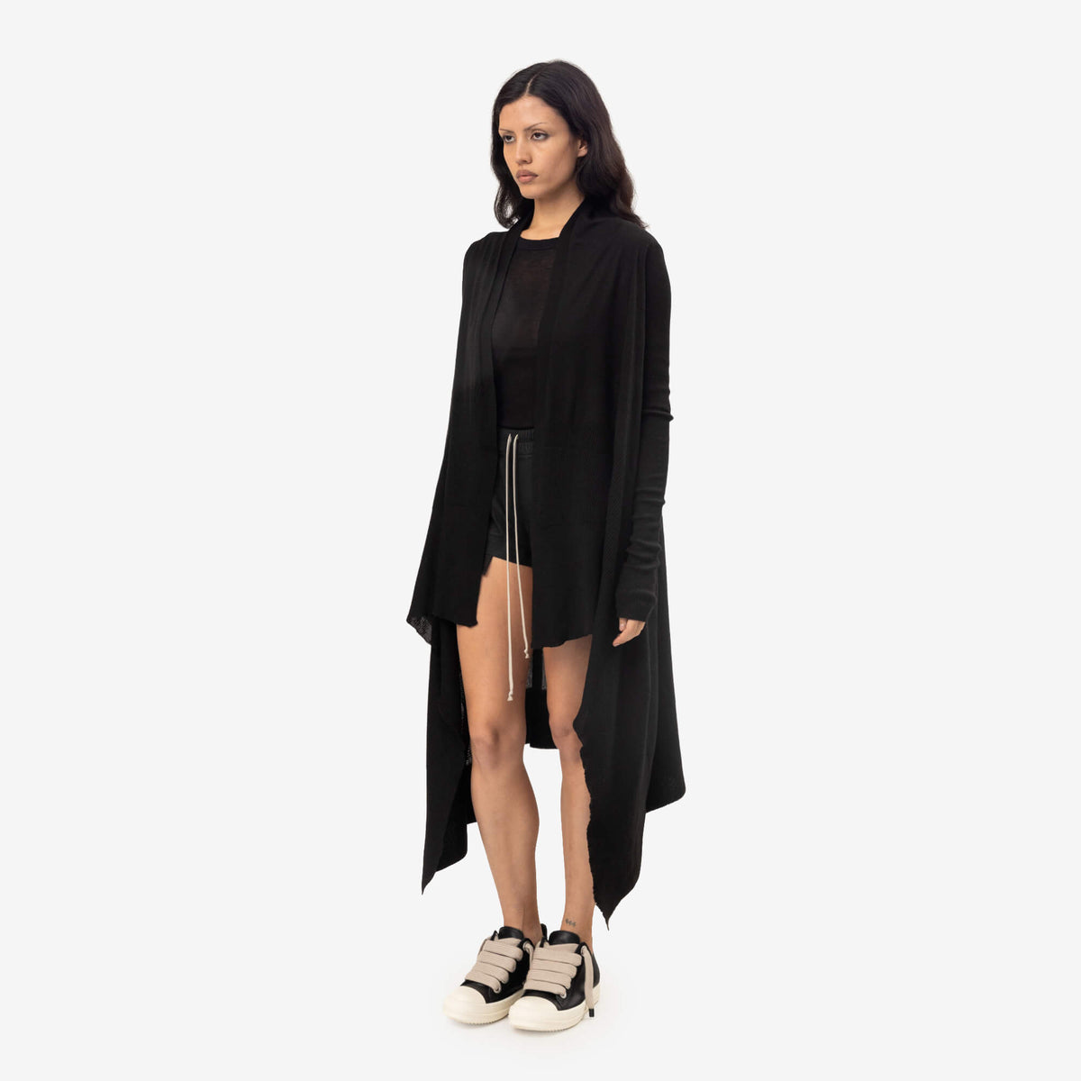 Womens Long Wrap Cardigan