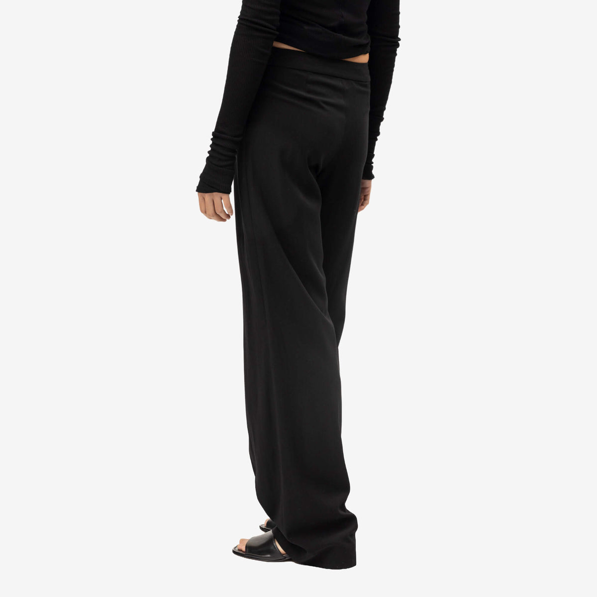 Womens Petronella Overlap Skirt Suit Trousers