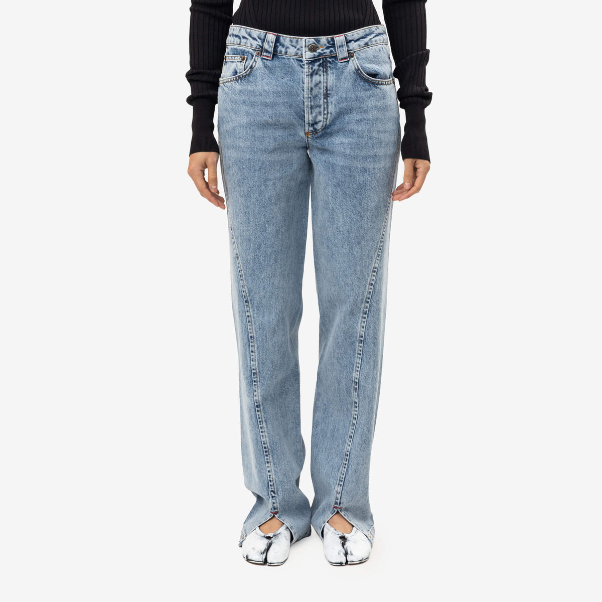 Jean droit Jonna Stonewash