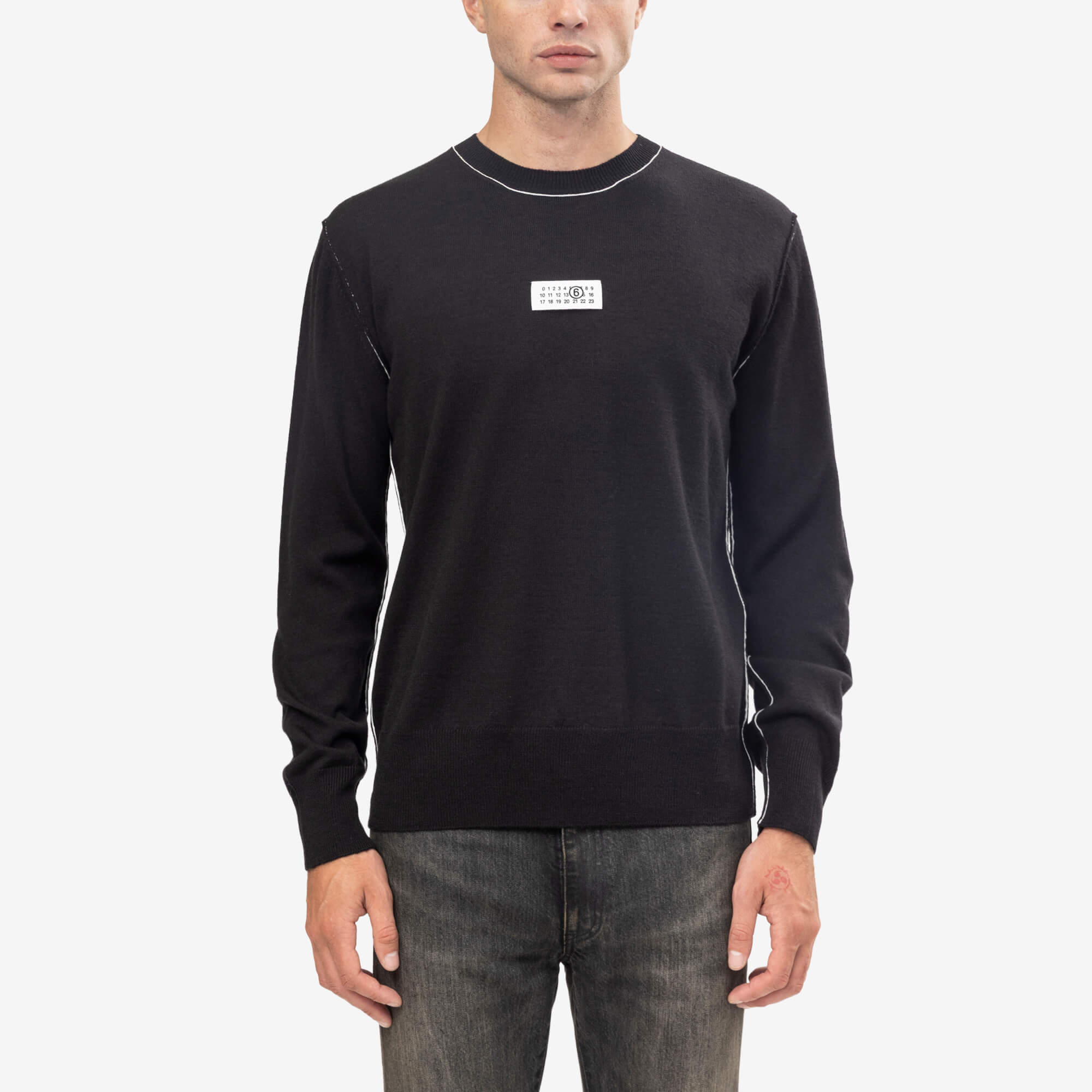 Numeric Wool Sweatshirt