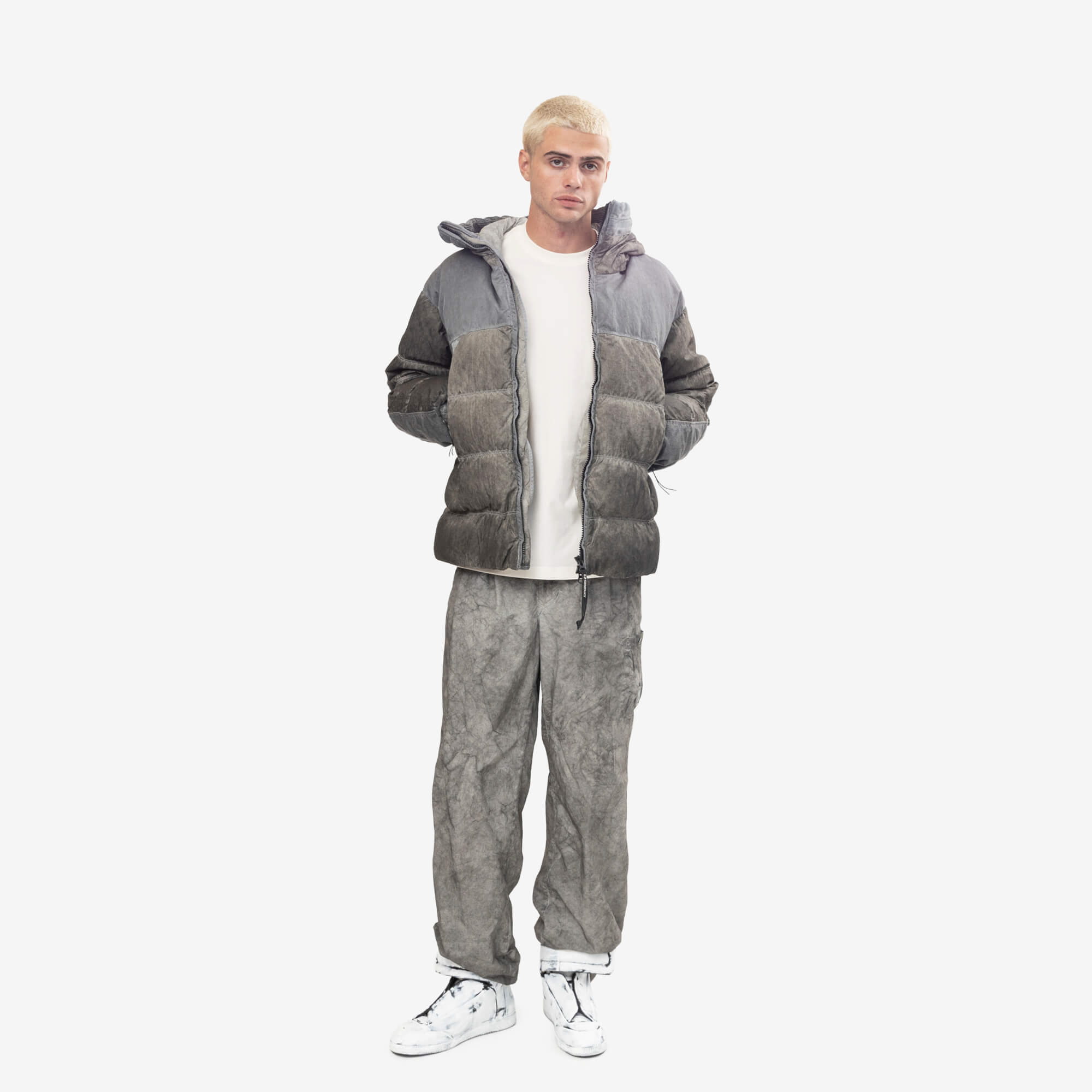 Flatt Nylon Loose Cargo Pants