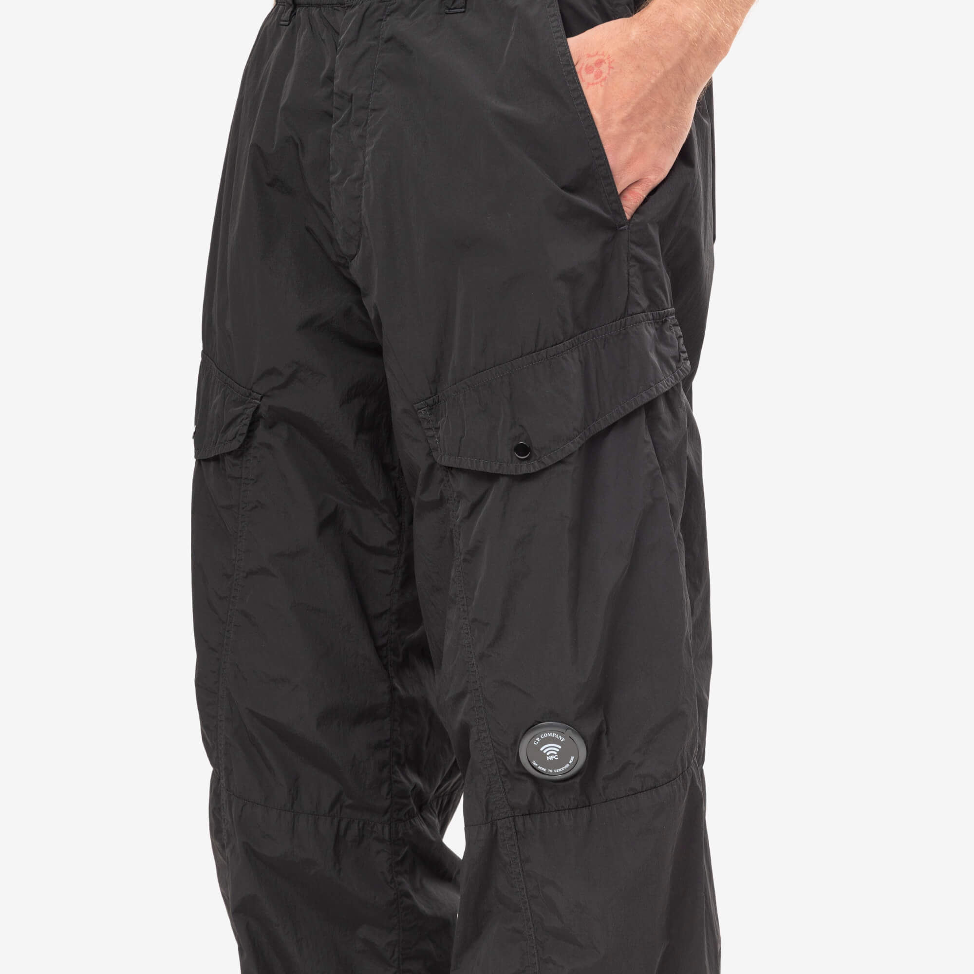 Chrome-R Boxy Seamless Cargo Pants