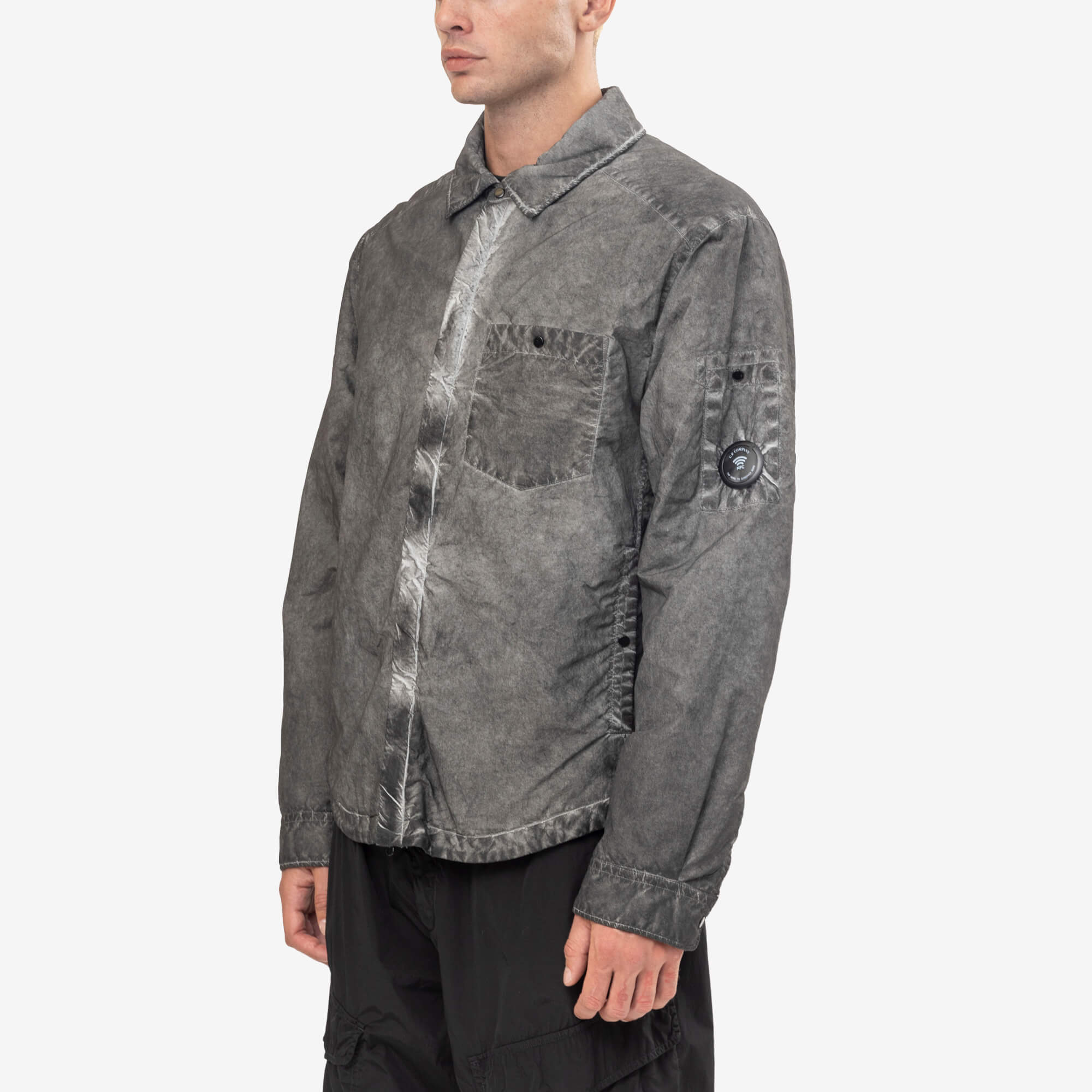 Flatt Nylon Padded Zipper Overshirt