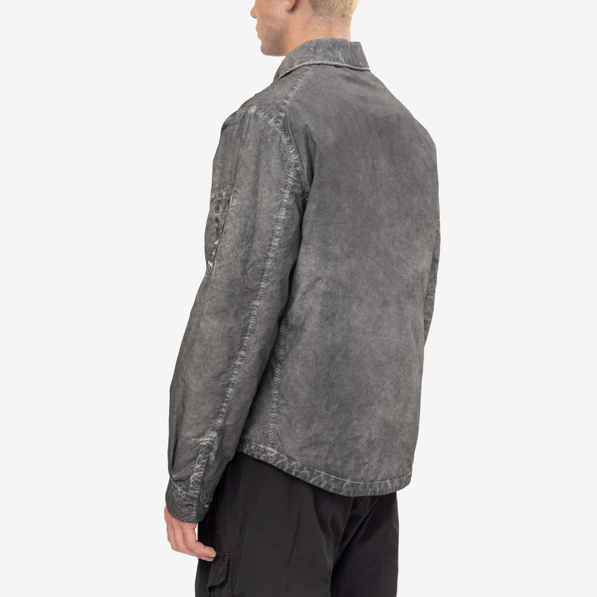 Flatt Nylon Padded Zipper Overshirt