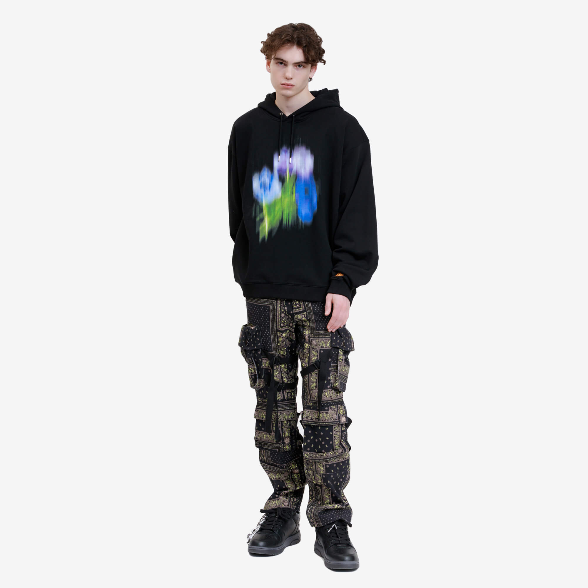 Photo of ROGIC Yellow Paisley Bondage Pants - 2