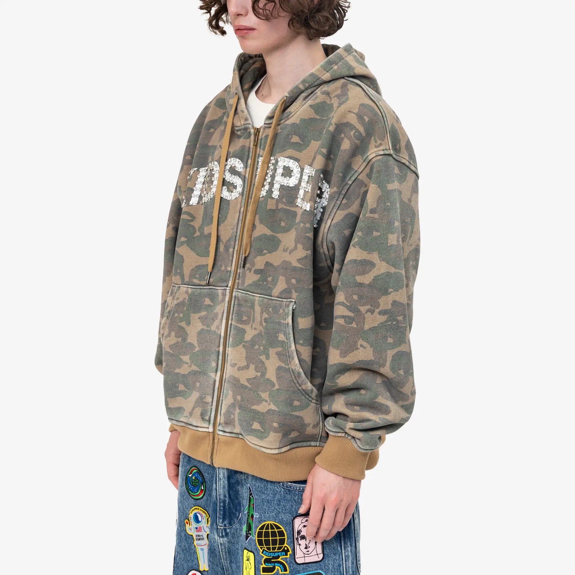 Face Camo Hoody