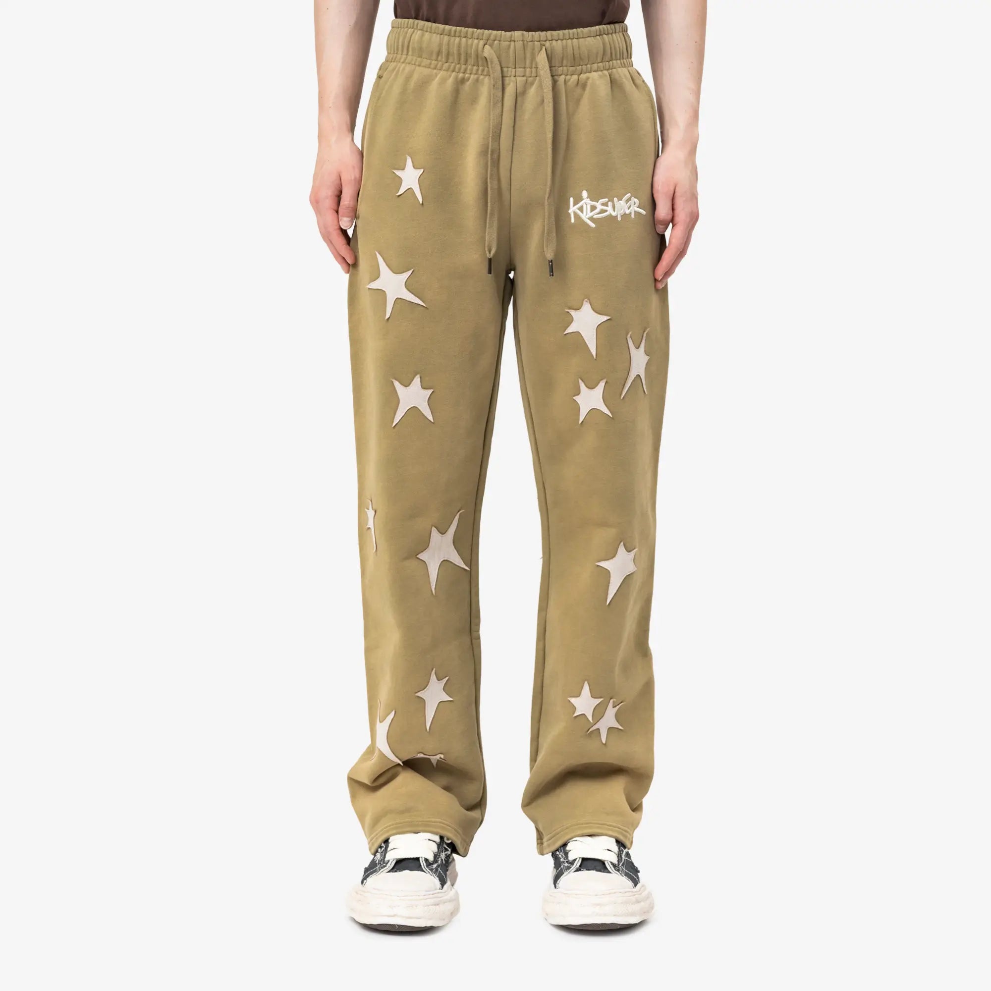 Stars Patchwork スウェットパンツ