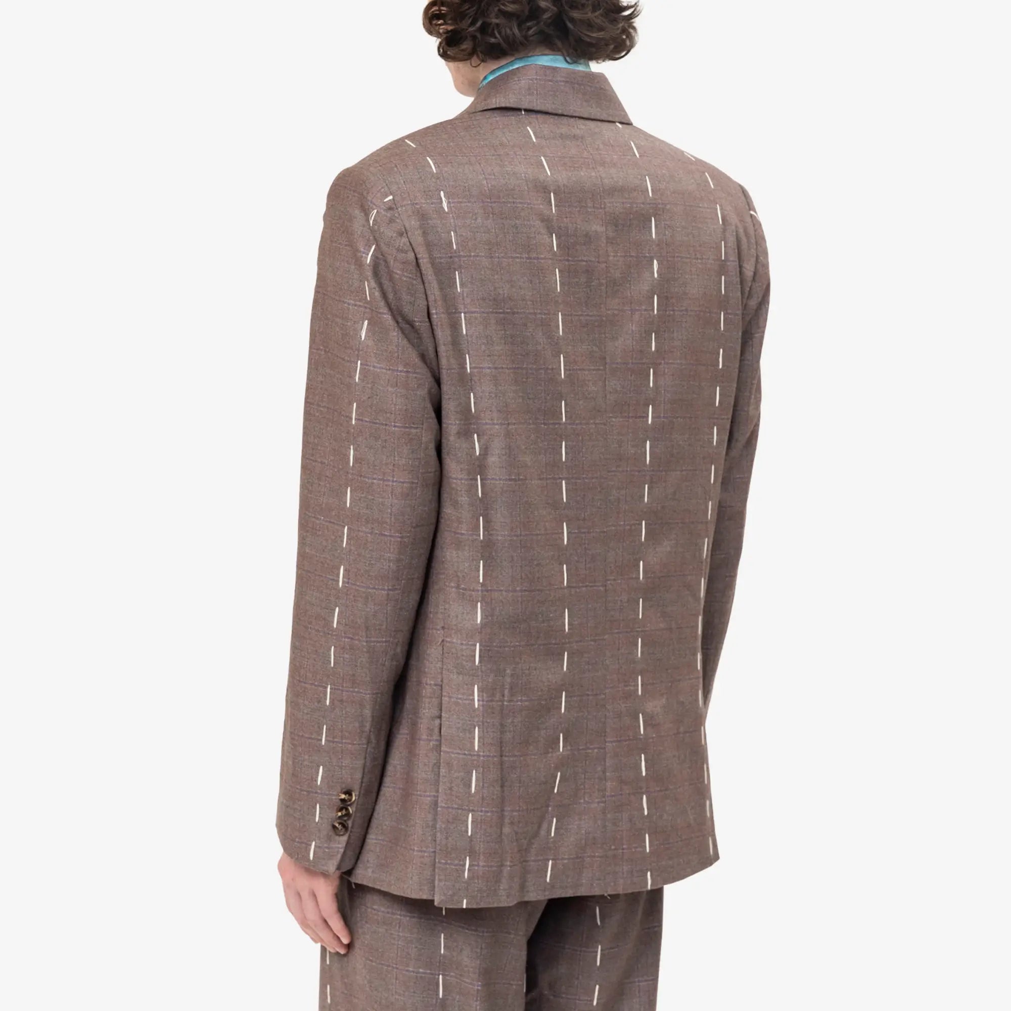 Face Embroidered Blazer