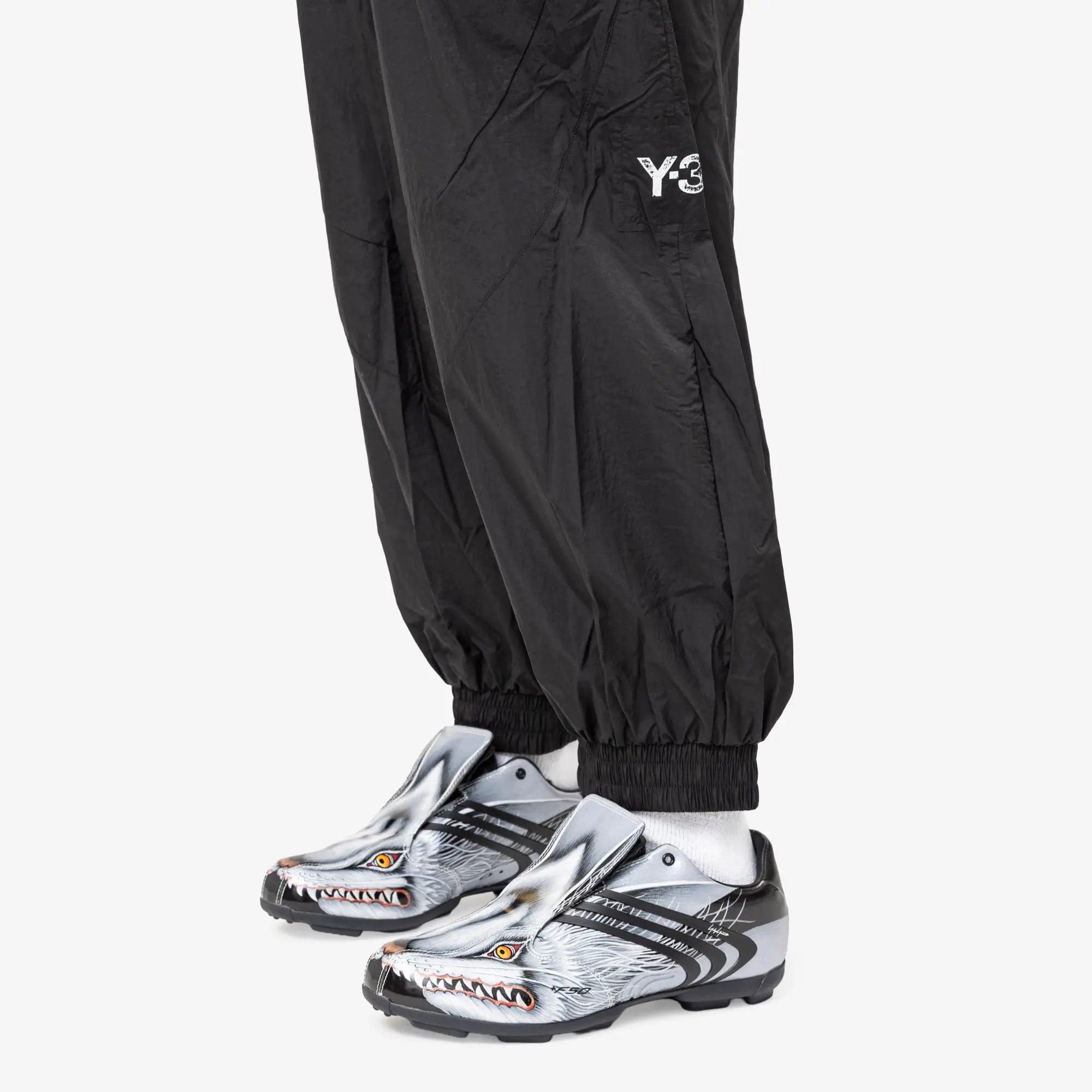 Raw Edge 3 Stripes ナイロン シェルパンツ