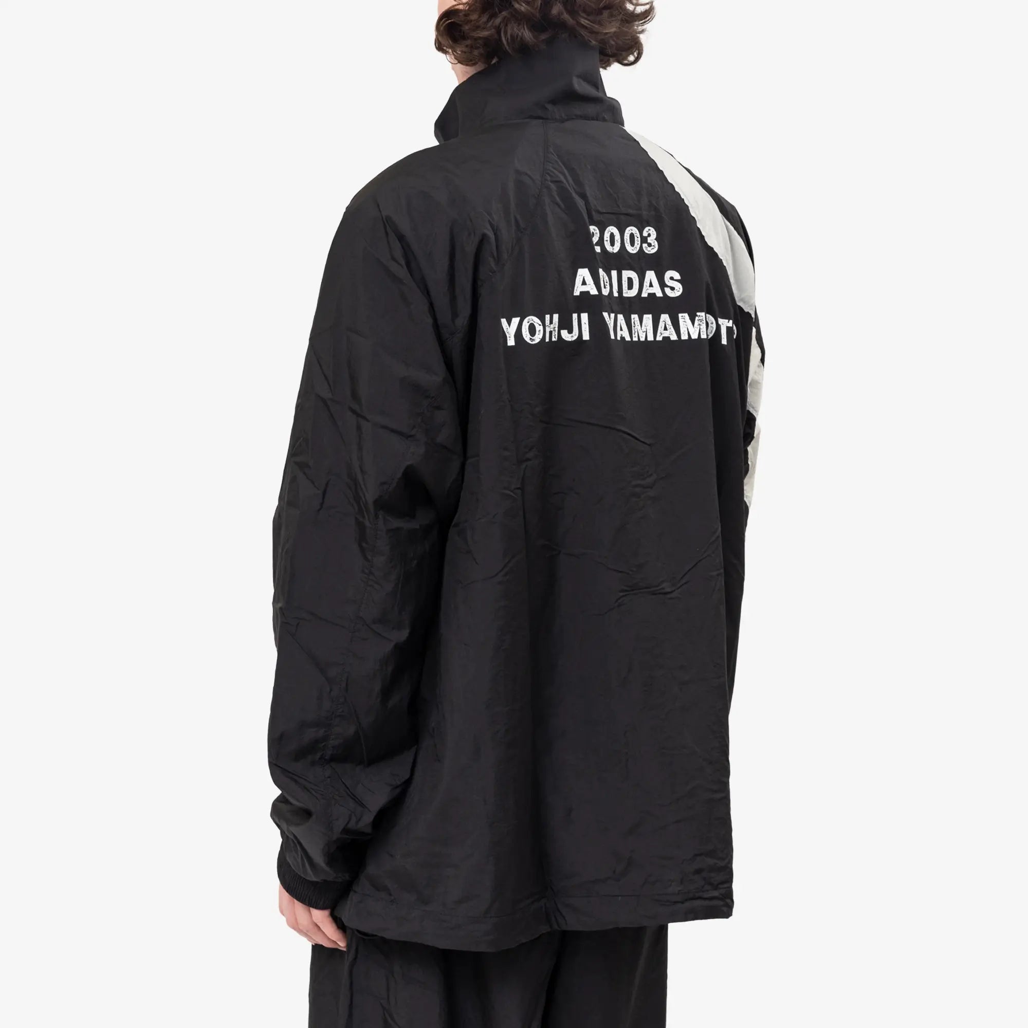 Raw Edge 3 Stripes Nylon Shell Jacket