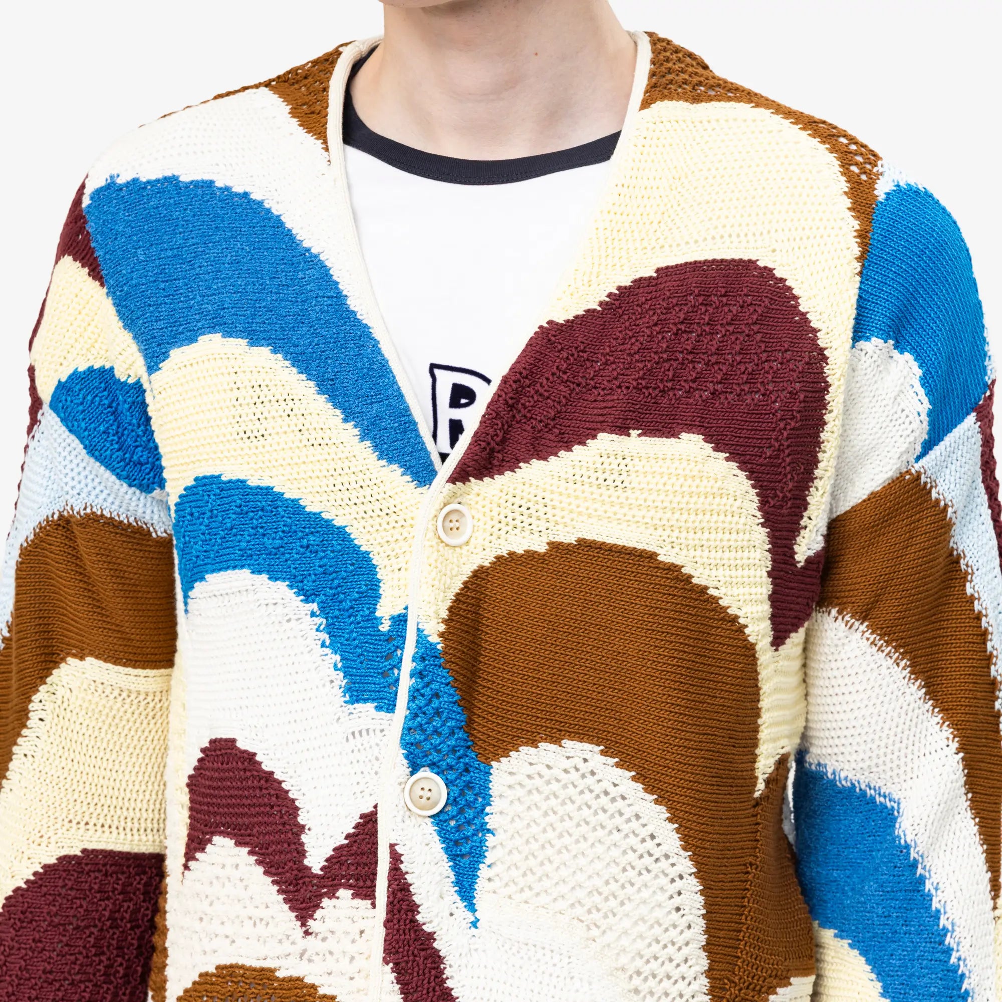 M Cotton Crochet Cardigan