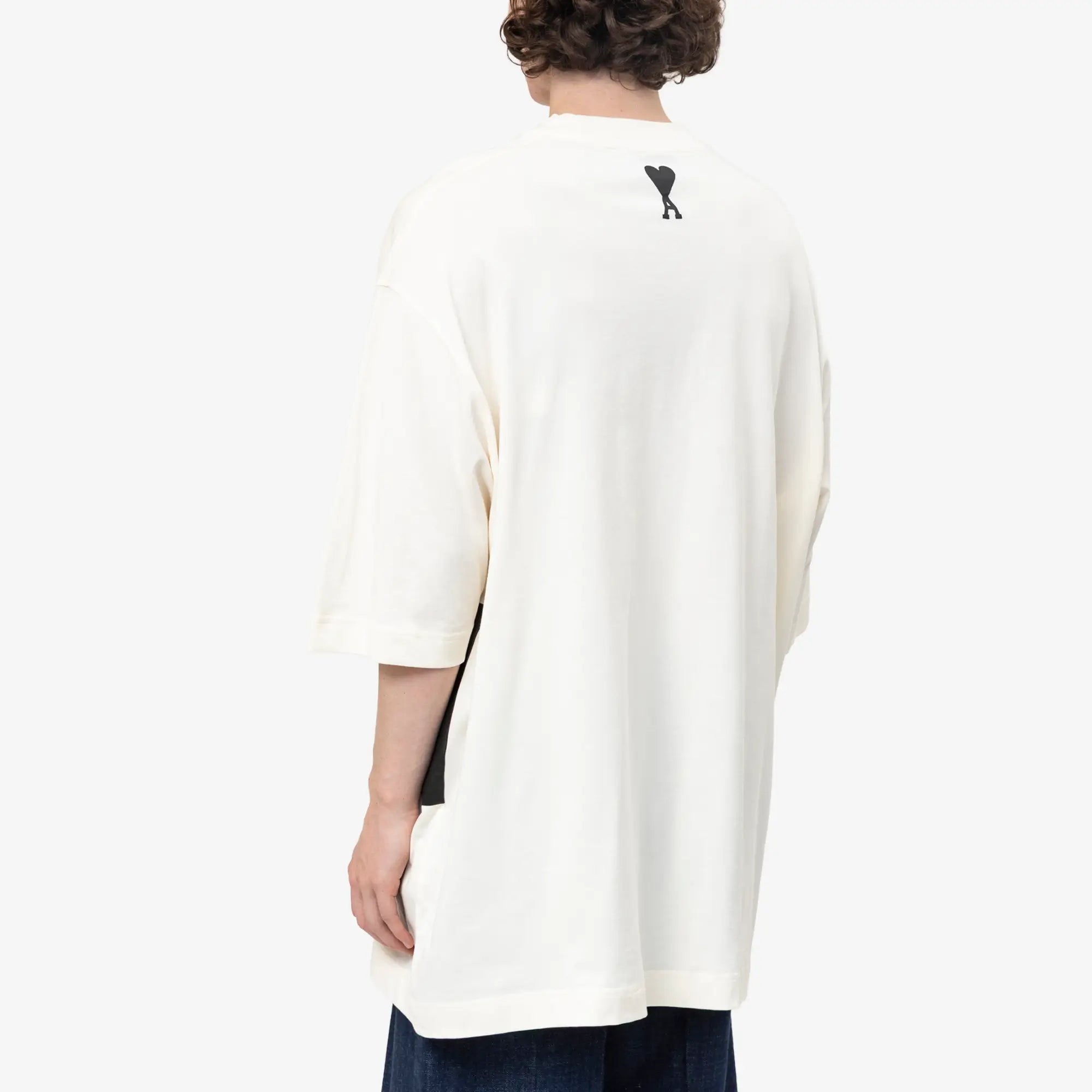 カラーブロック オーバーサイズ Tシャツ