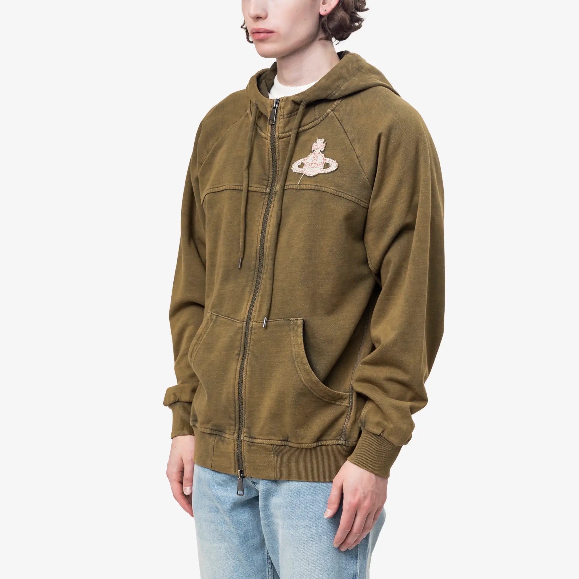 Raglan Zip Hoody