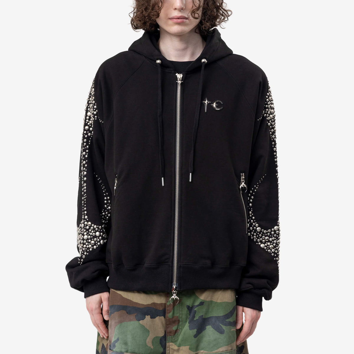 Iron Steel Focus Zip Hoody