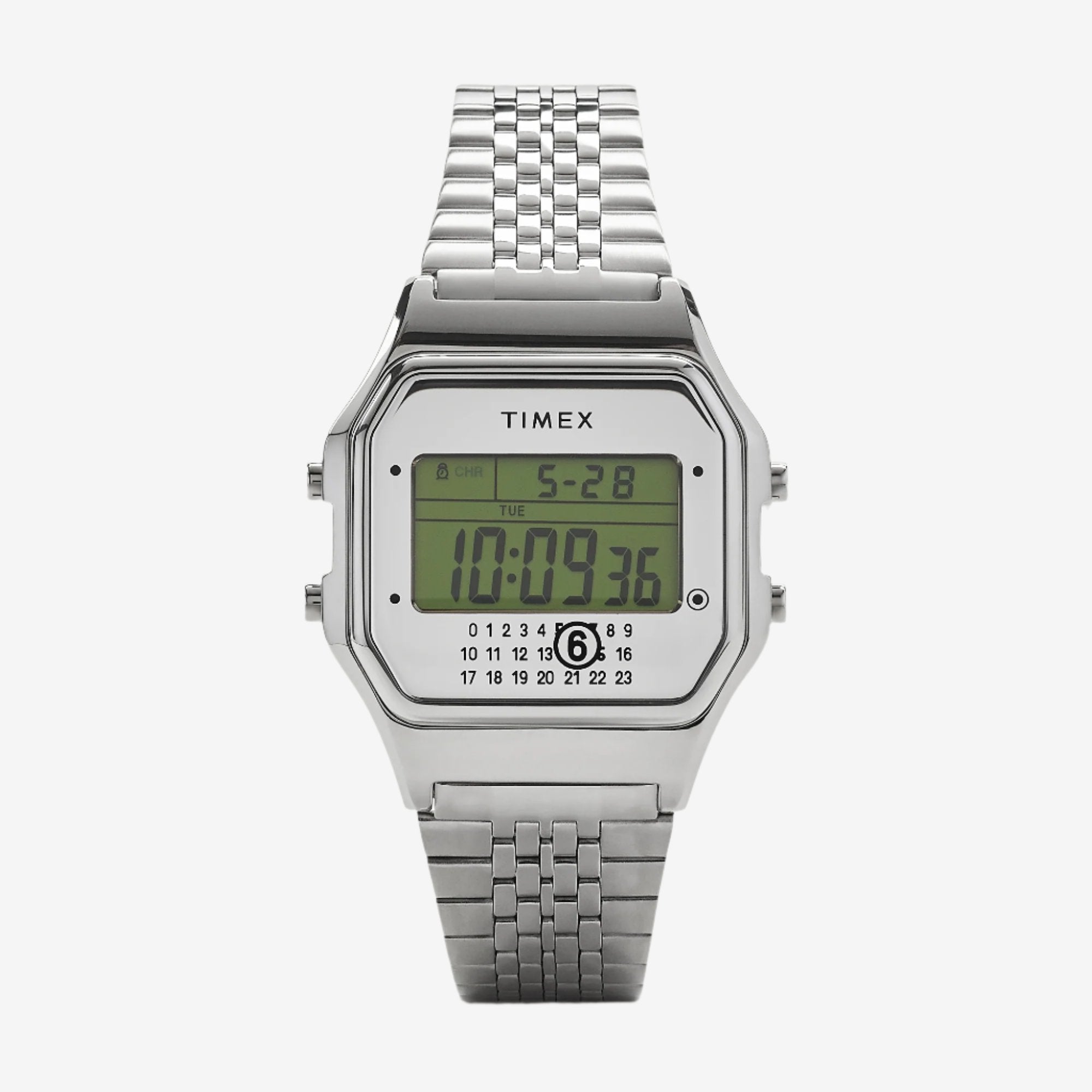 MM6 Timex T80 Watch Bracelet Silver - 1