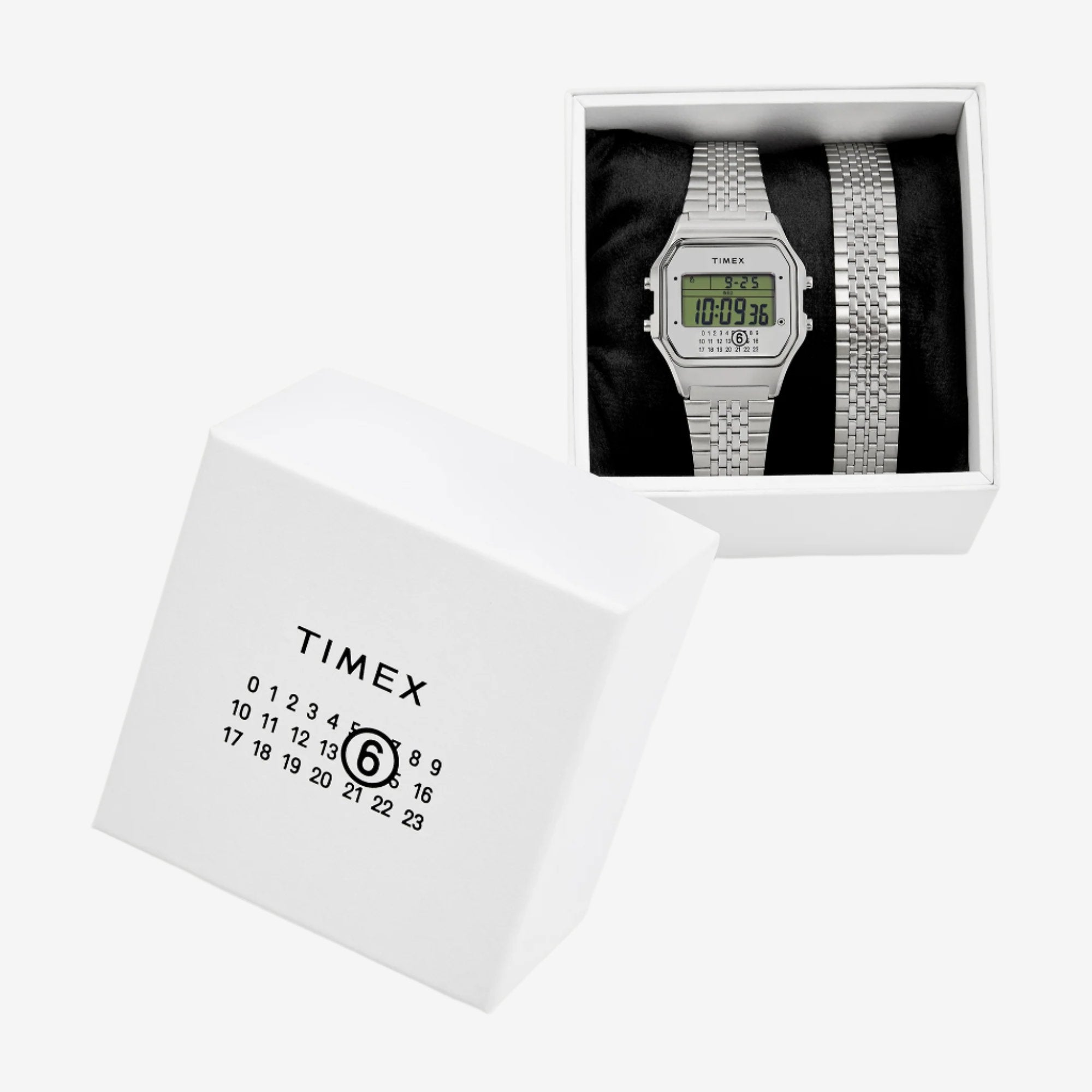 MM6 Timex T80 Watch Bracelet Silver - 5