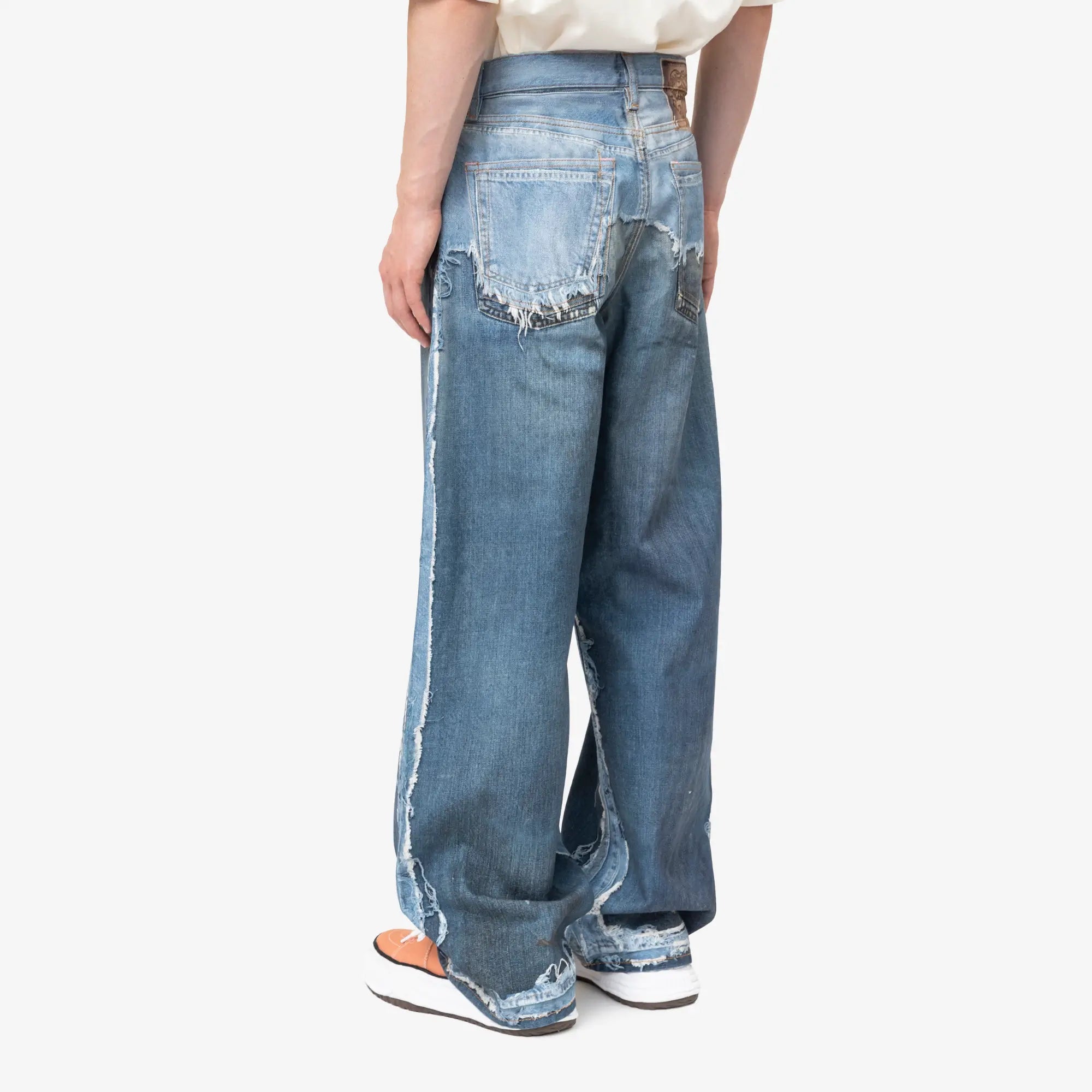 Acne Studios 1981 Trompe L'oeil Jeans Mid Blue - 4