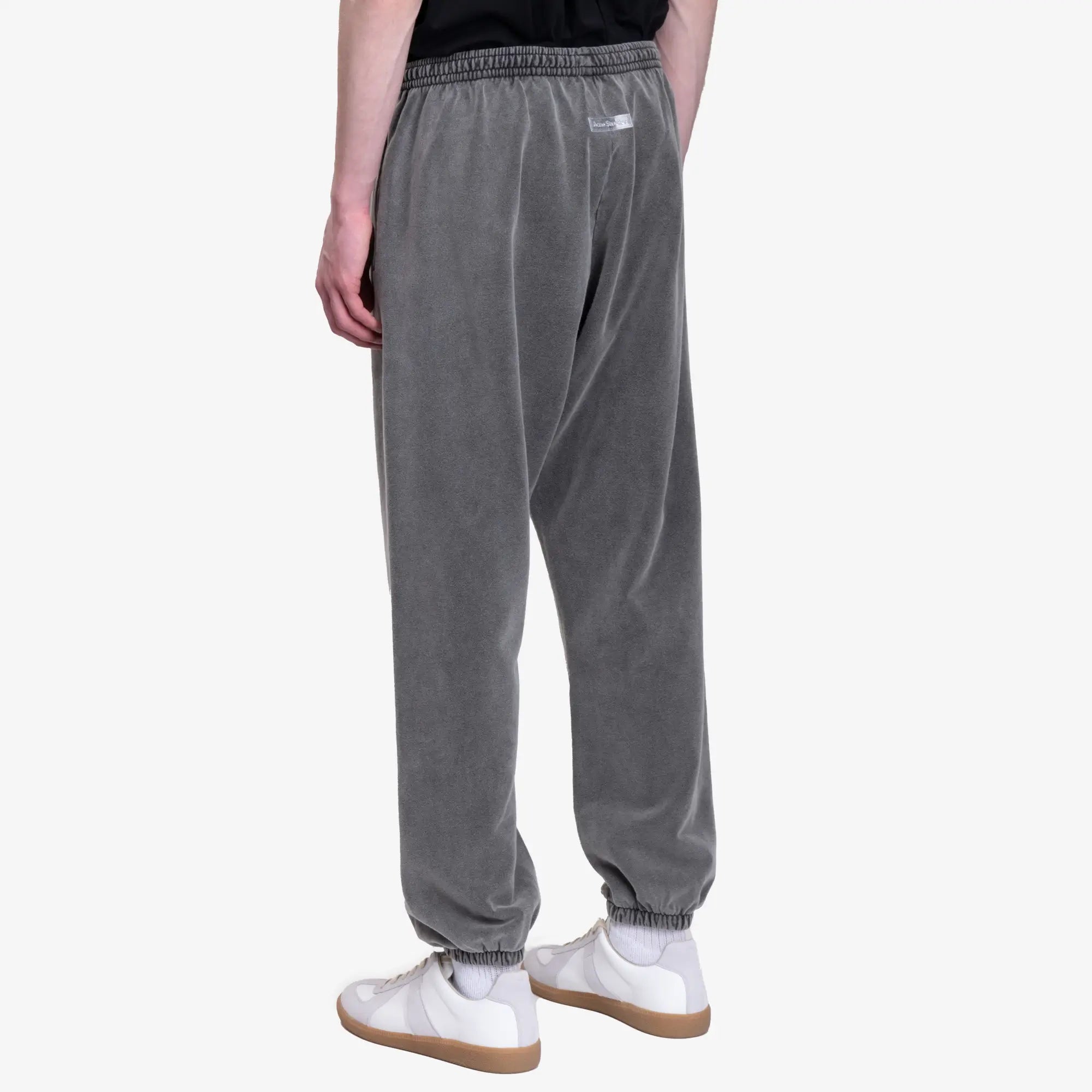 Acne Studios Cotton Sweatpants Faded Black - 4