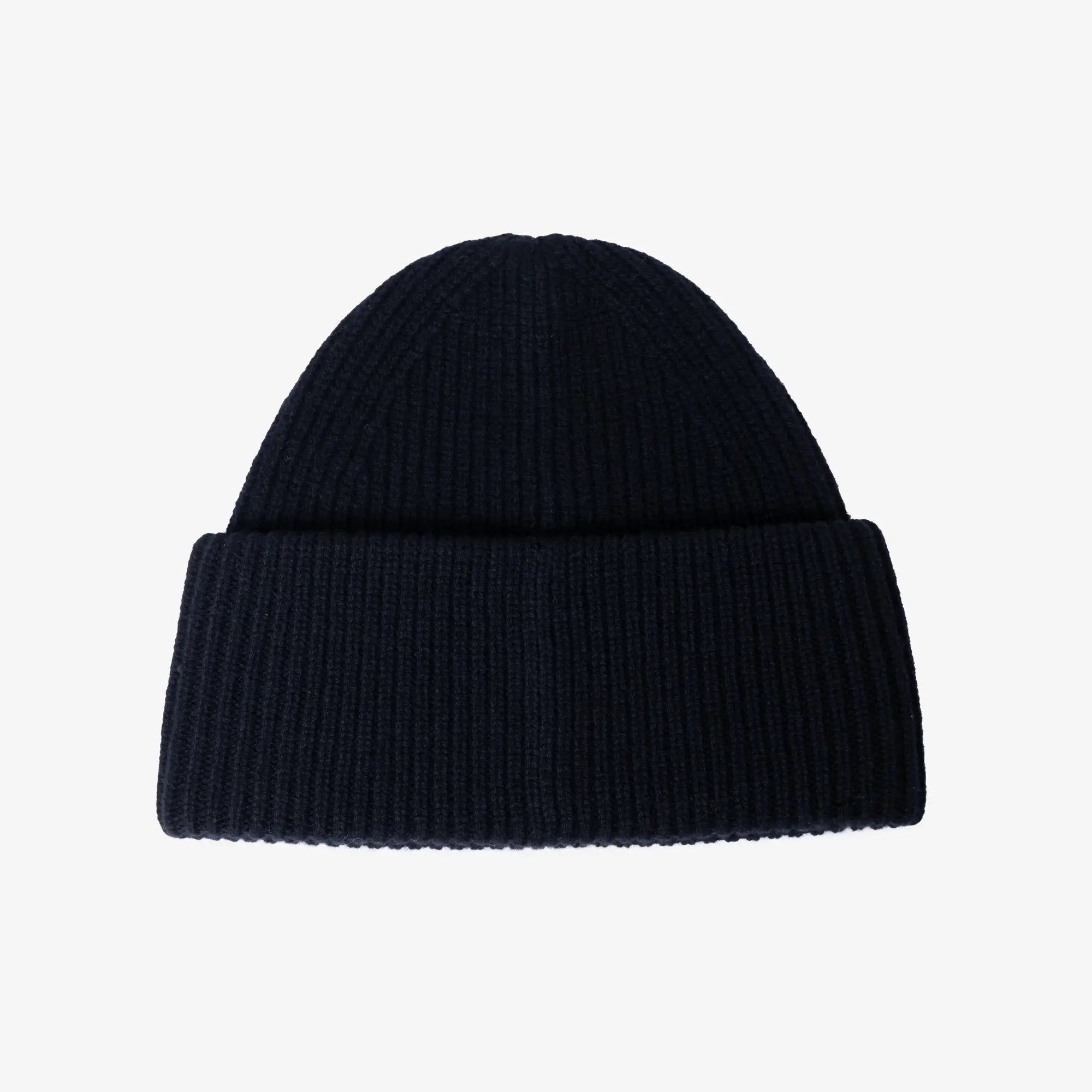 Acne Studios Large Face Logo Beanie Black - 3